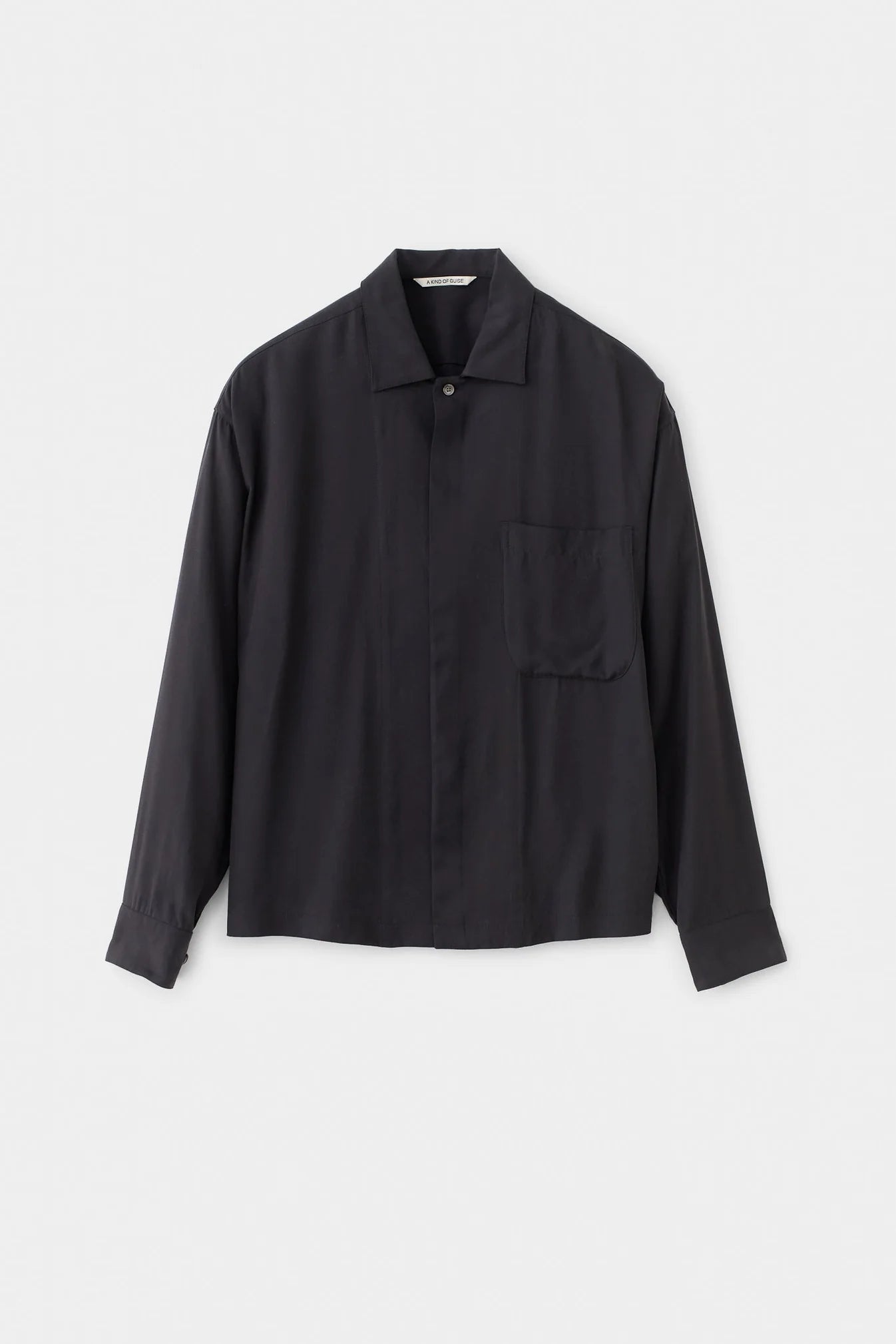 Rumba Shirt Washed Graphite_8