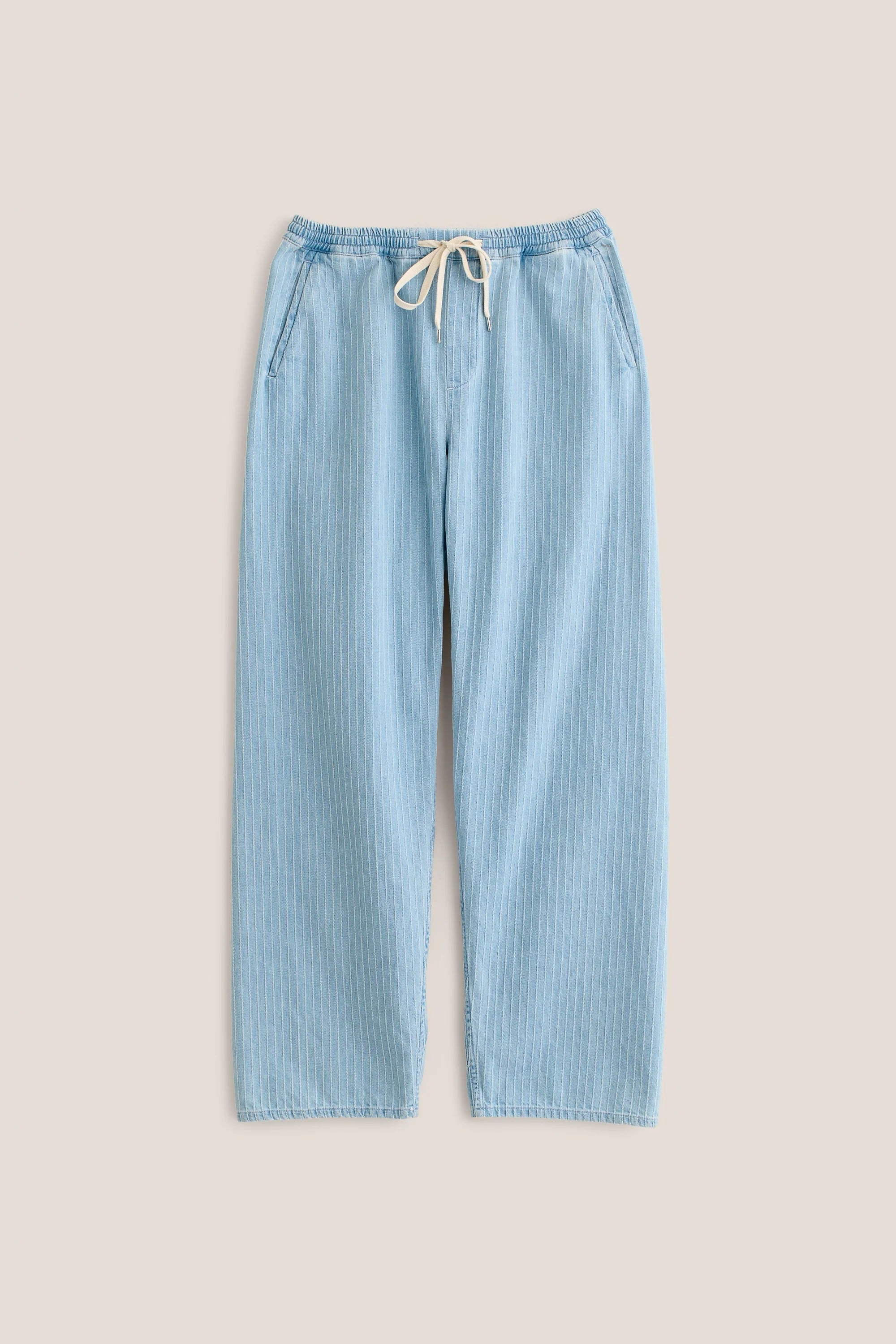 Samurai Trousers Distressed Stripe Denim_6
