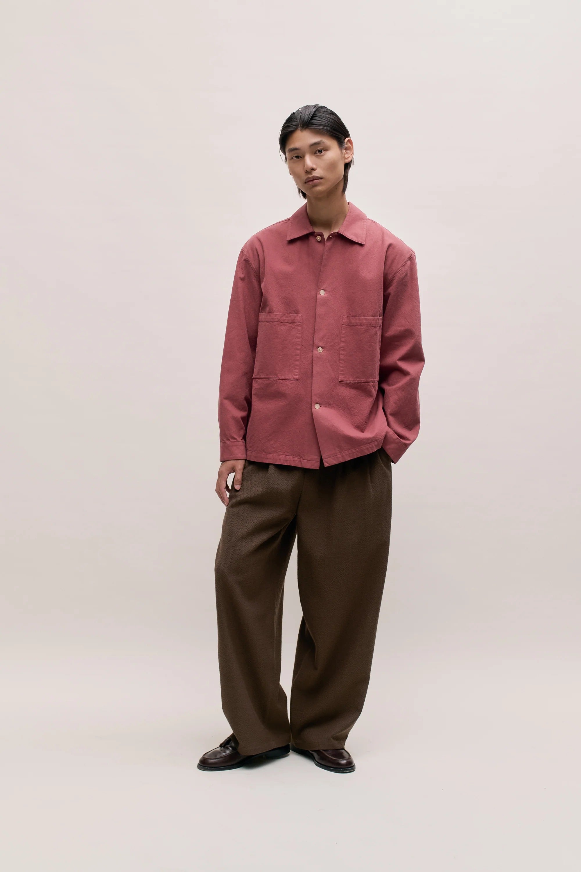 Sayan Shirt Jacket Muddy Rose
