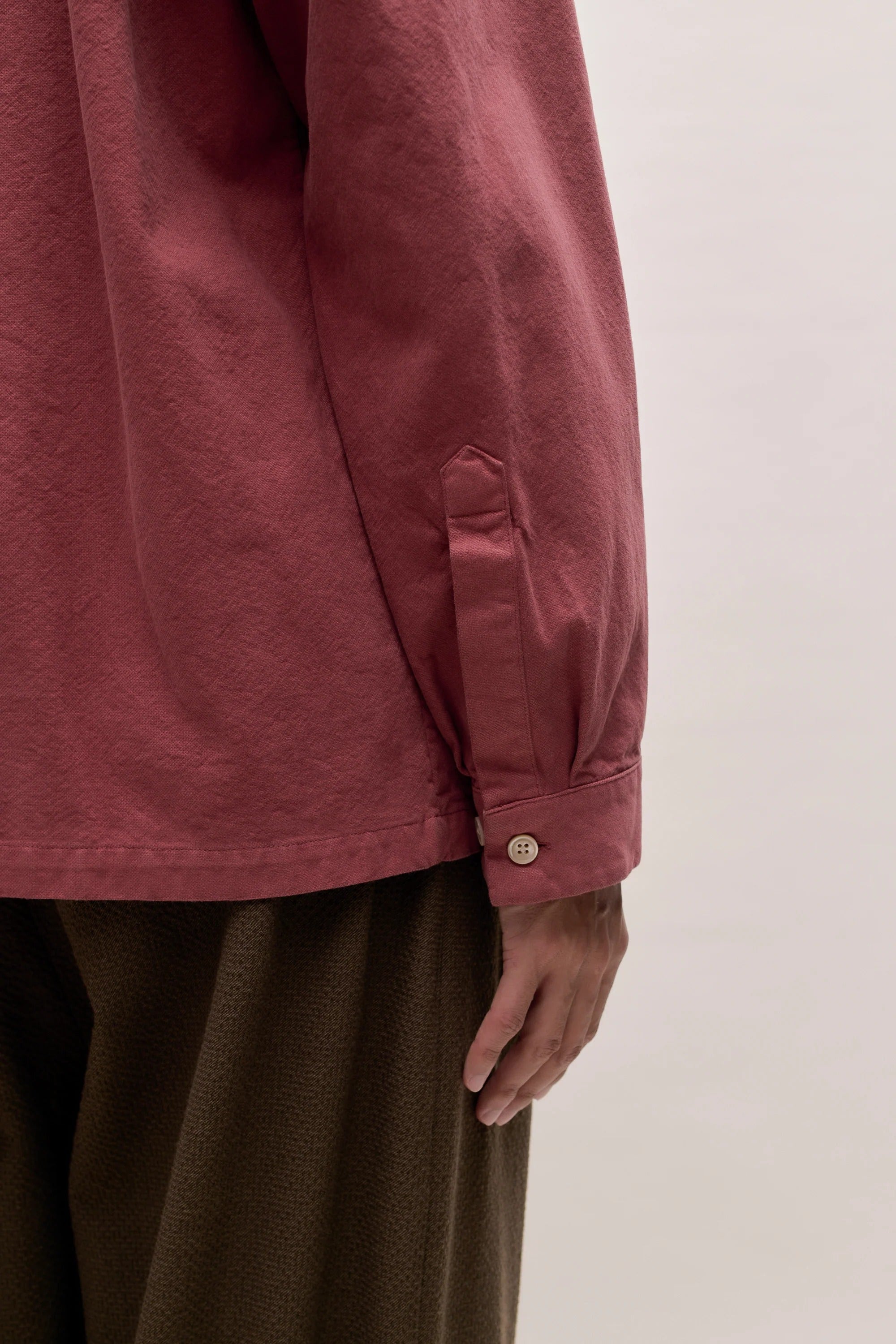 Sayan Shirt Jacket Muddy Rose_4