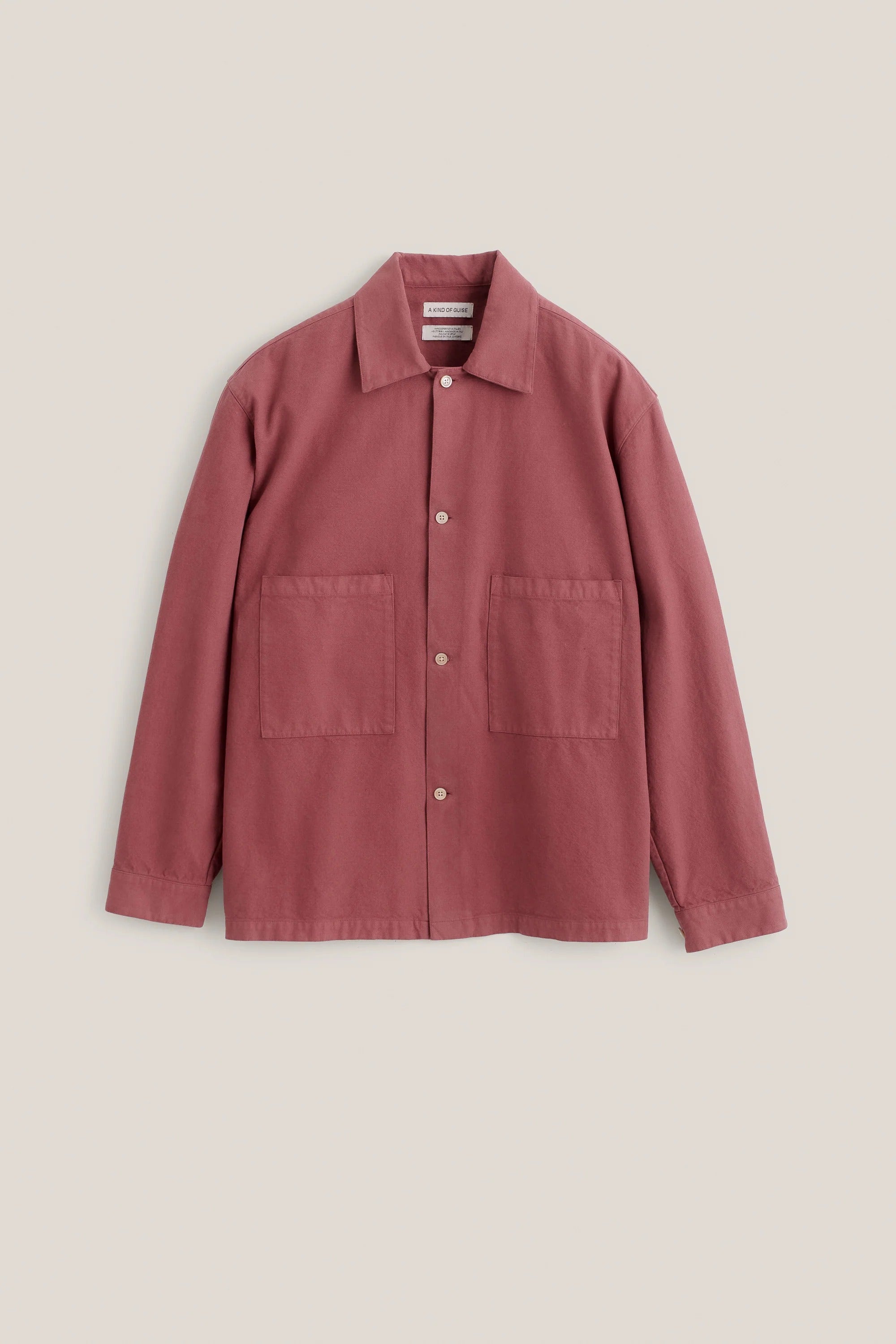 Sayan Shirt Jacket Muddy Rose_5