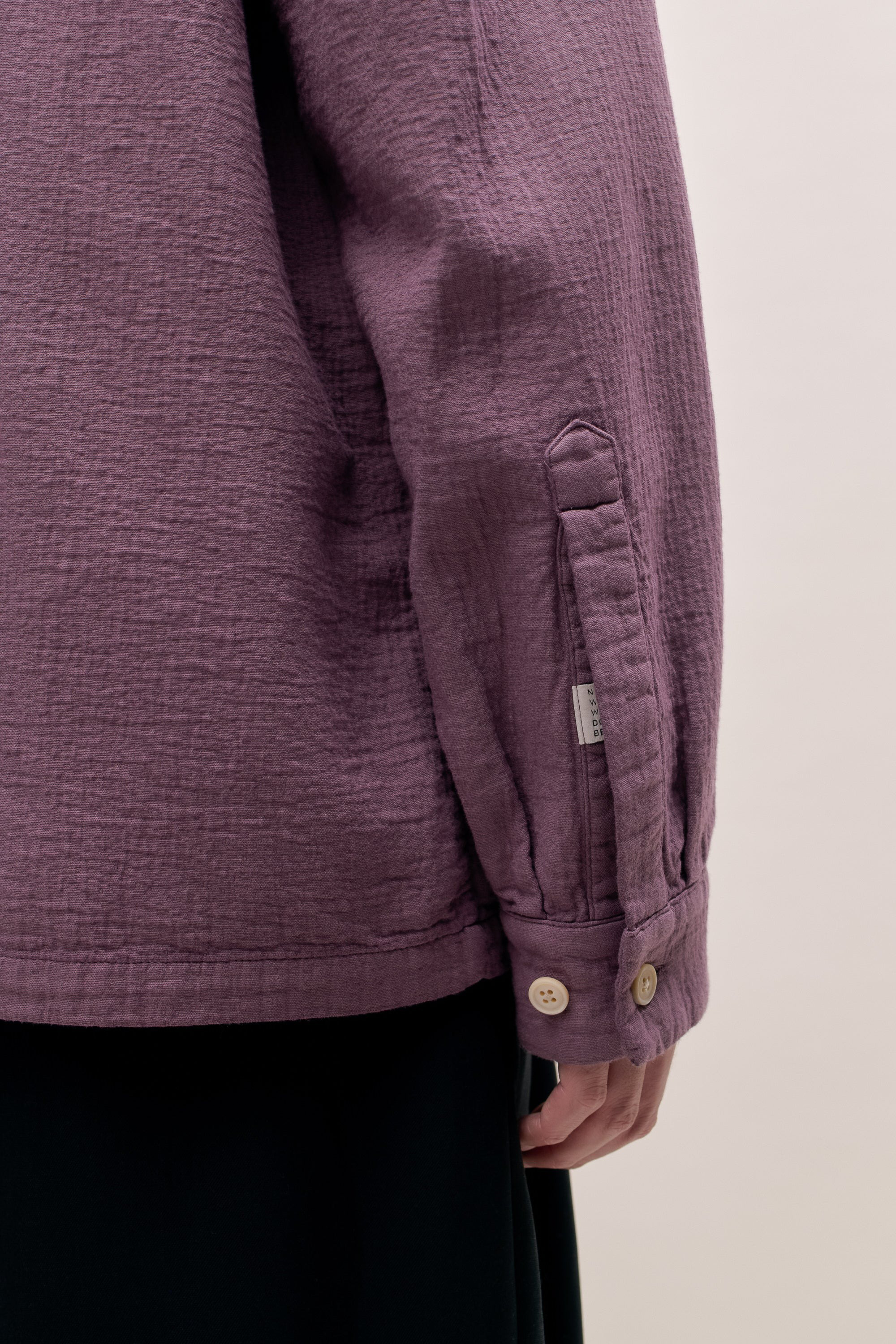 Sayan Shirt Jacket Plum