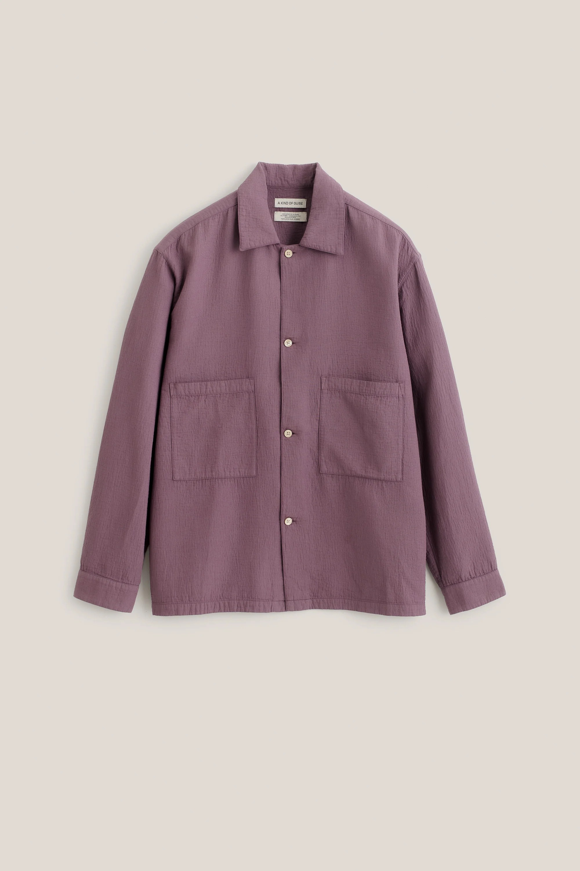 Sayan Shirt Jacket Plum