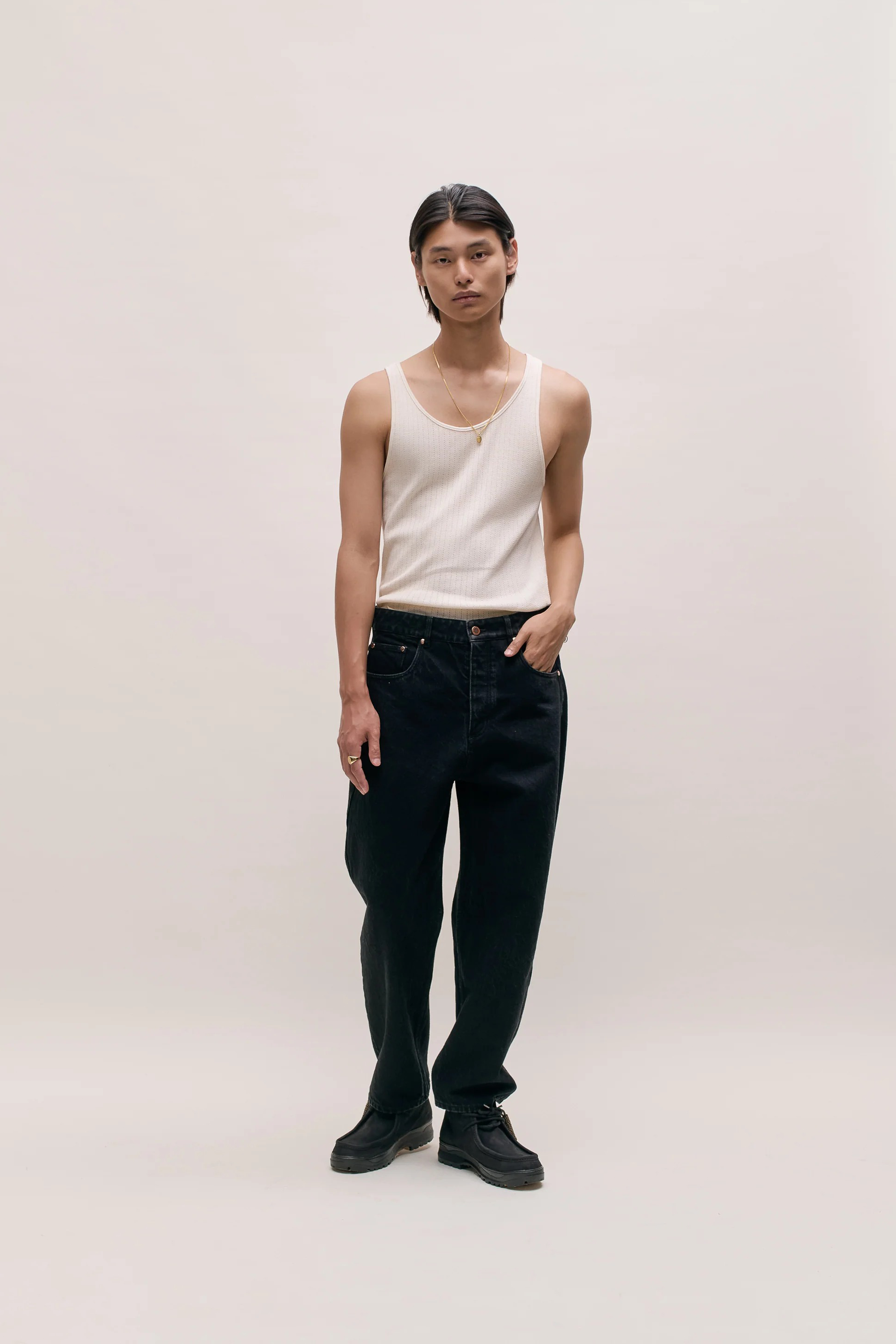 Terek Jeans Vintage Black Denim