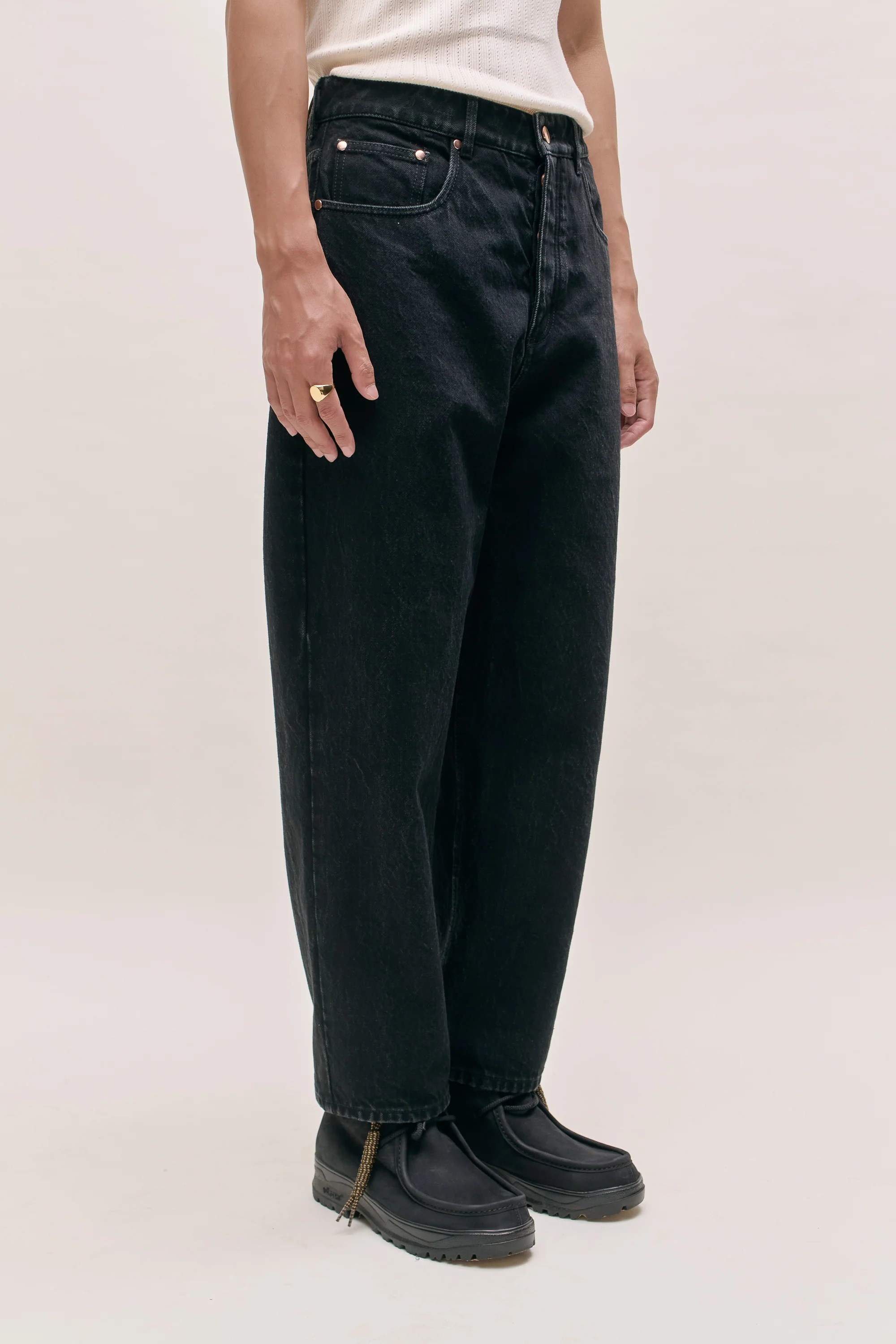 Terek Jeans Vintage Black Denim