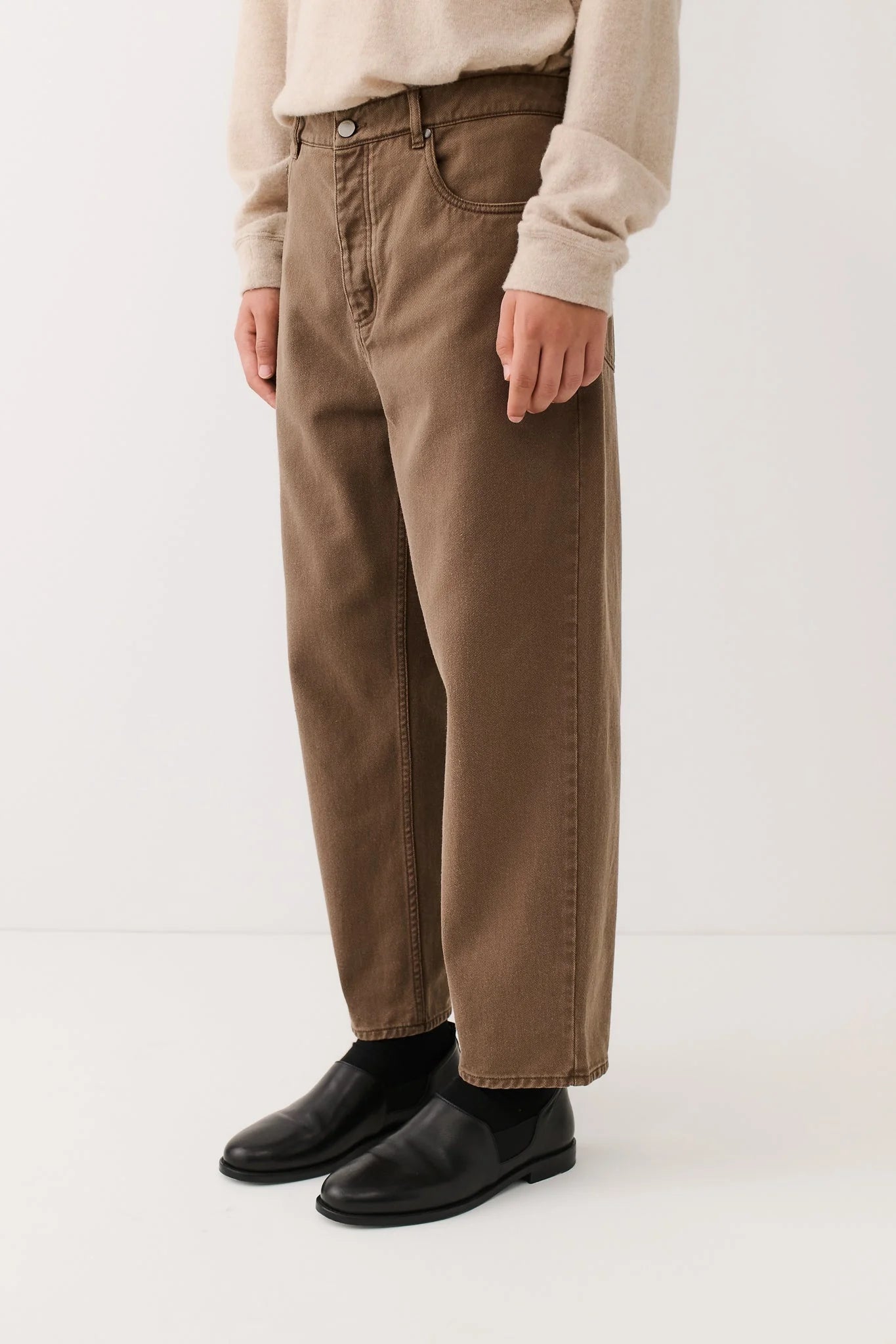 Terek Jeans Washed Brown Twill_3