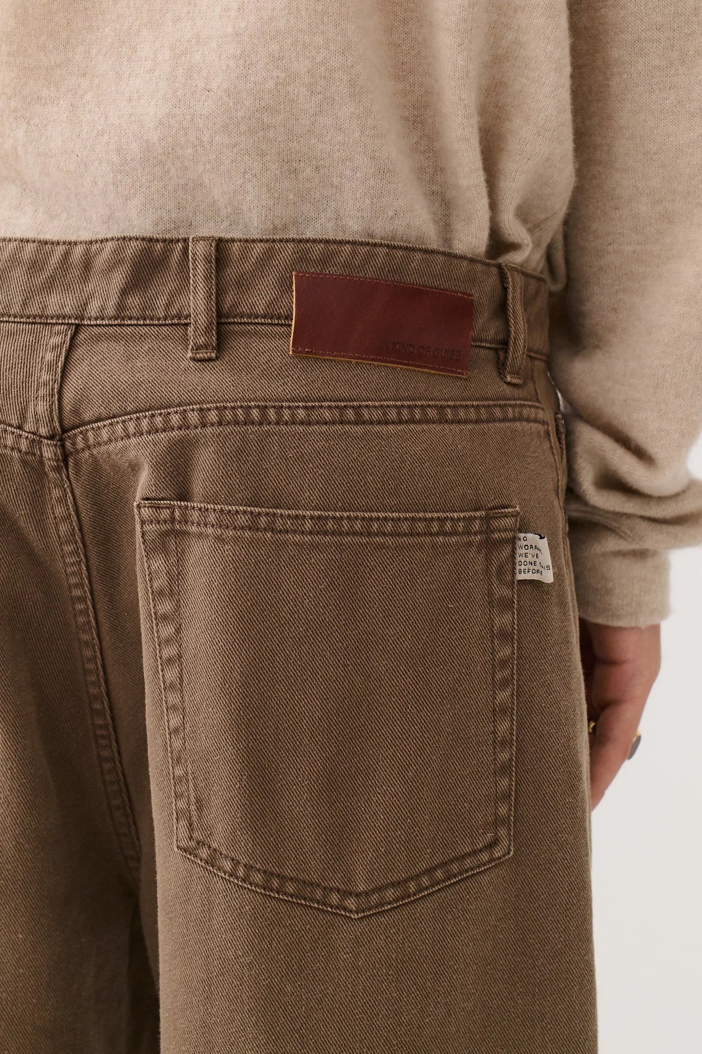 Terek Jeans Washed Brown Twill_6