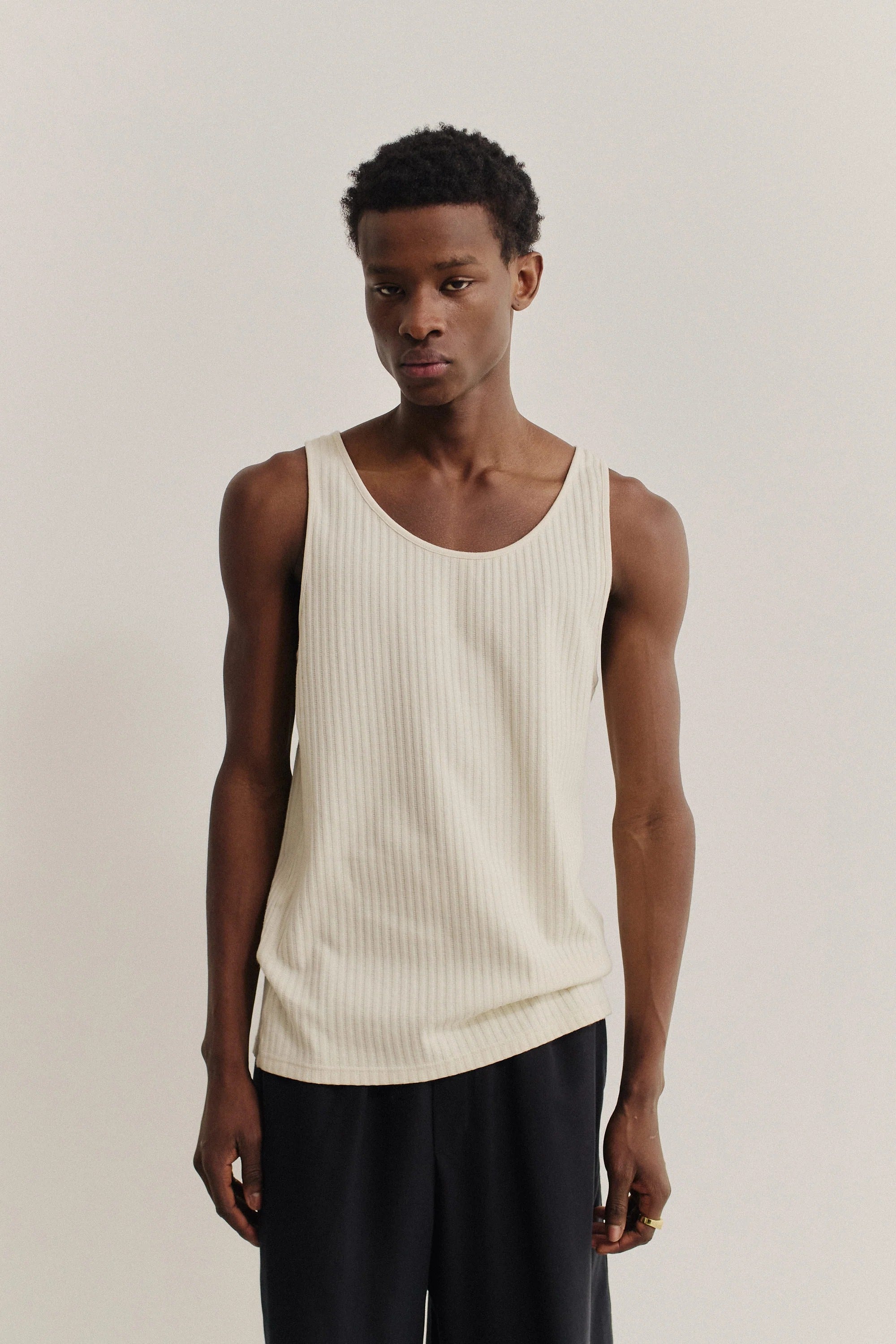 Tomaso Tanktop Almond Ajour