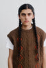 SPORTIVO STORE_Viscas Knit Vest Cacao Tabasco_6