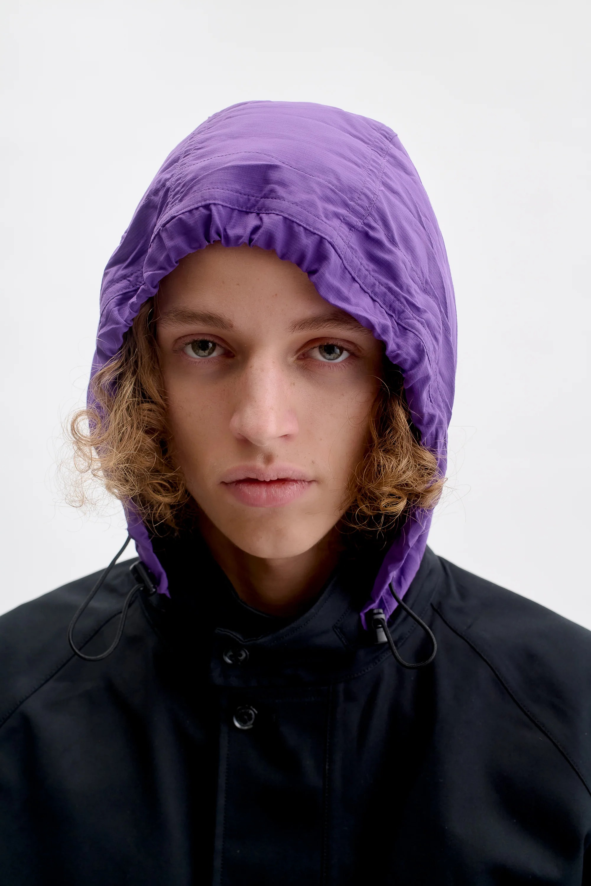 X Nanamica Gore-Tex Crew Jacket Black_3