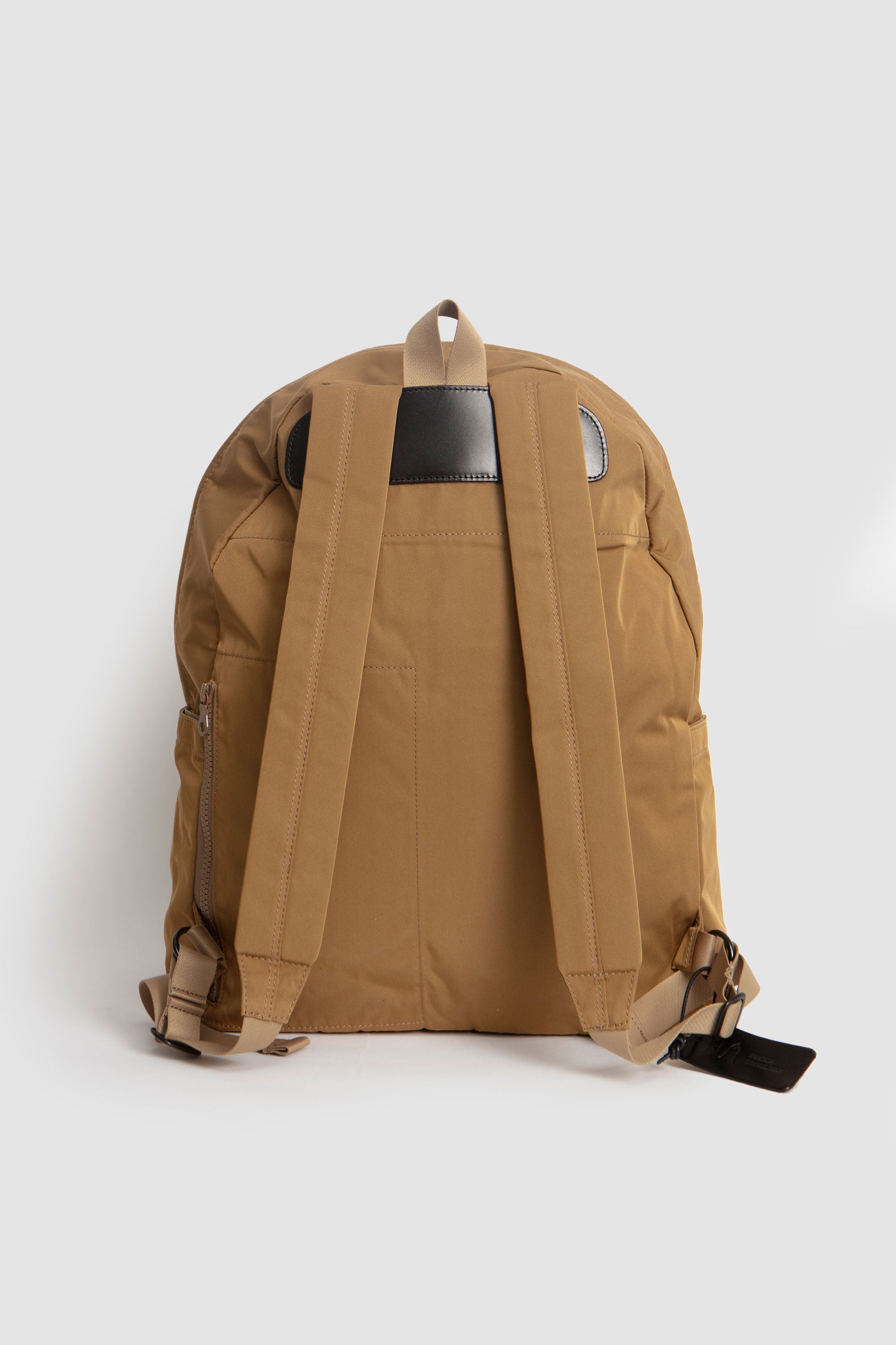 Gabardine Backpack Beige_4