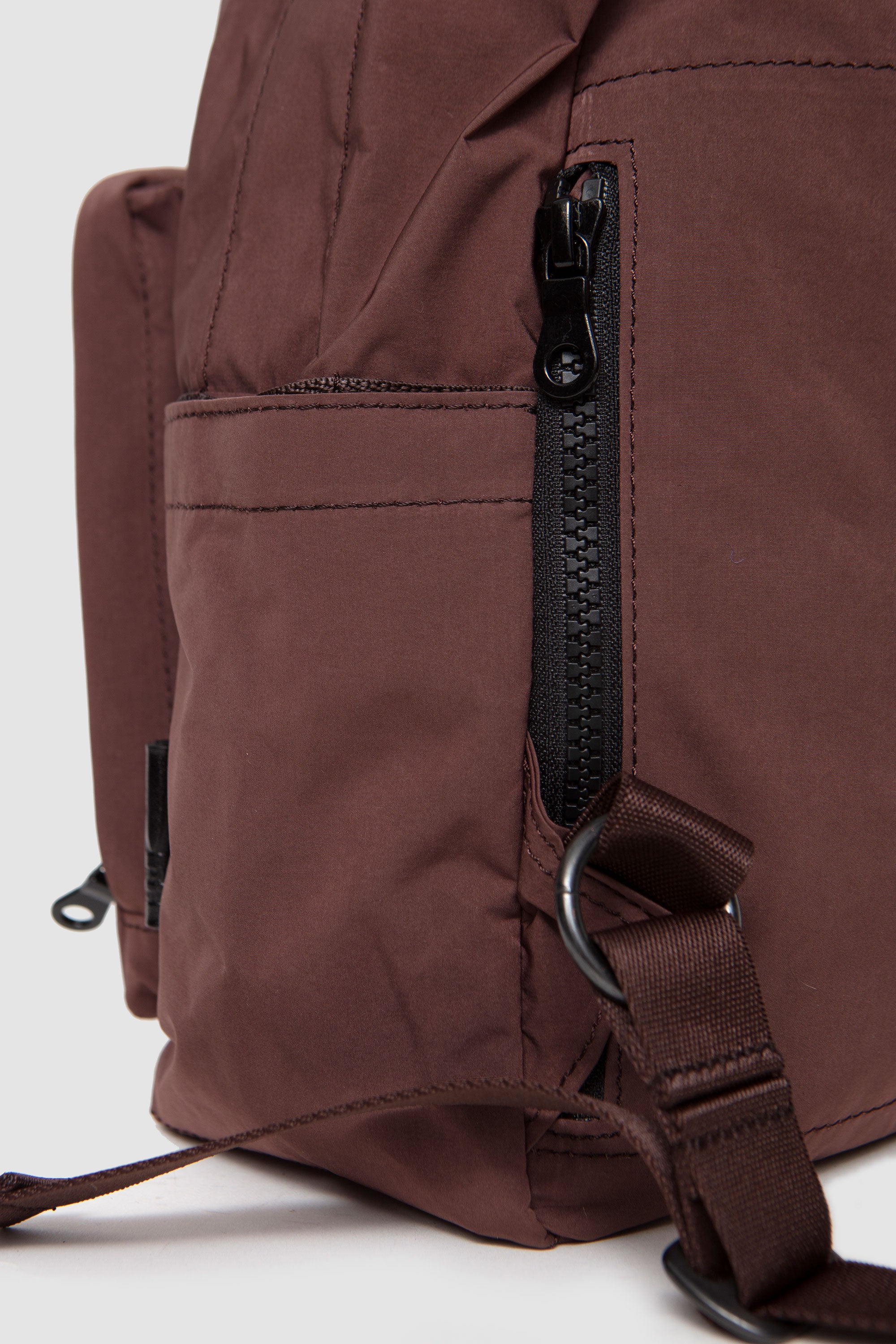 Split Yarn Backpack (S) Bordeaux Brown_2