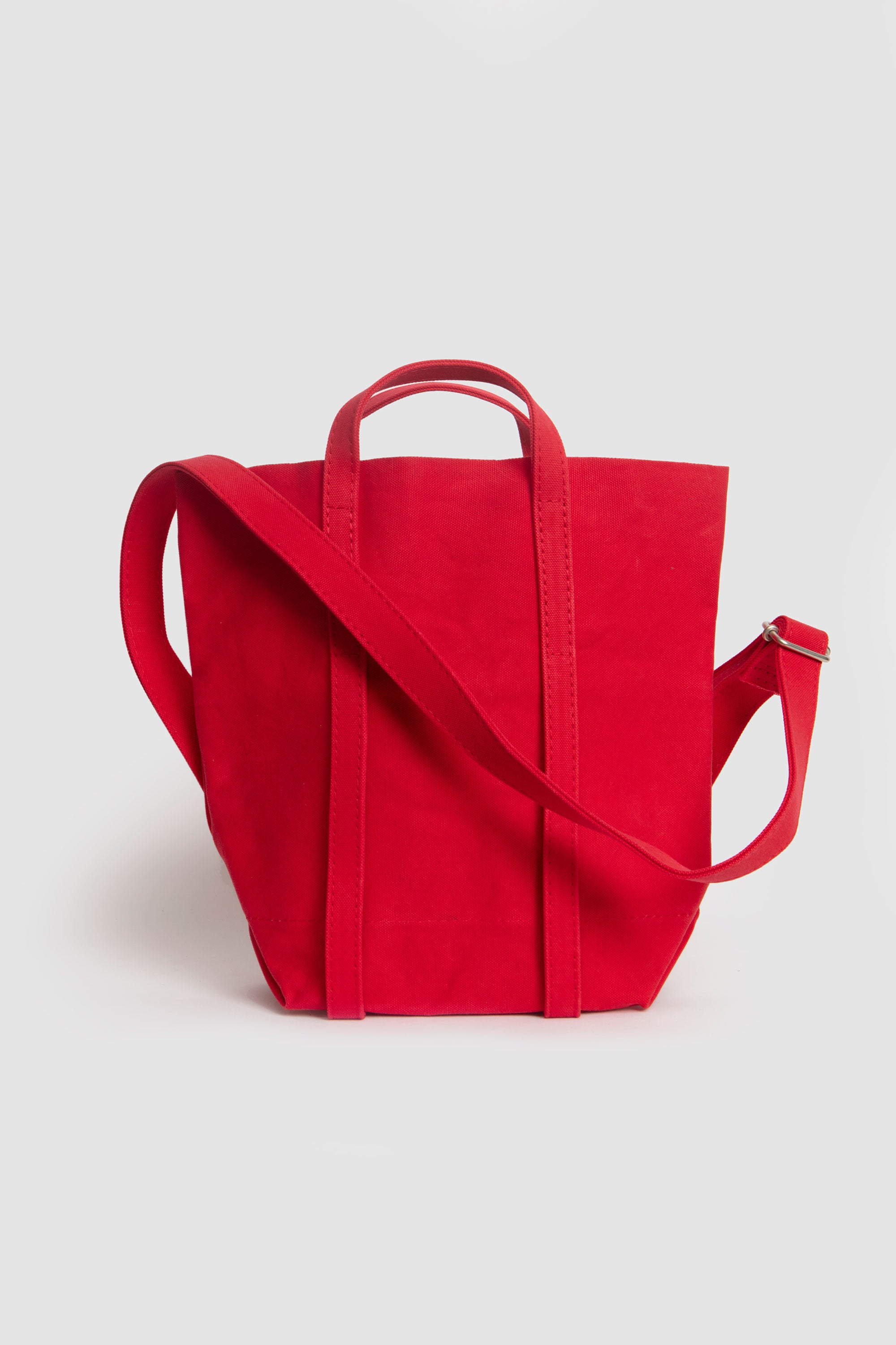 Washed Canvas 2way Messenger Bag S Red_1