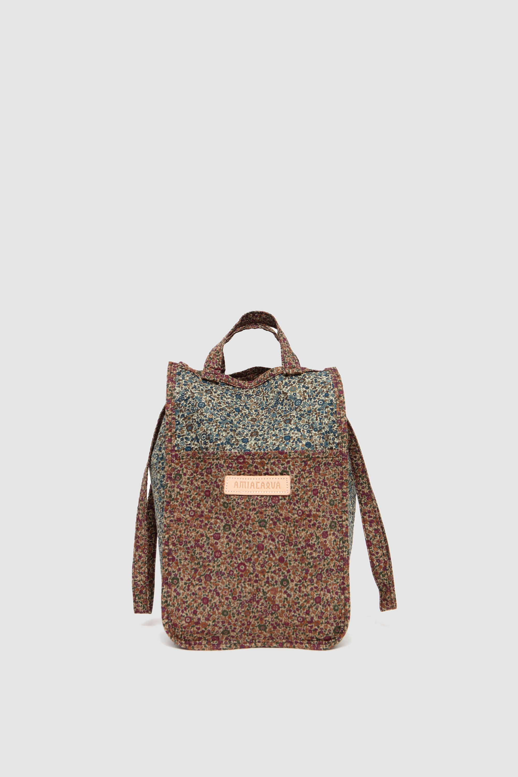 Easy Bag (M) Flower Blue_1