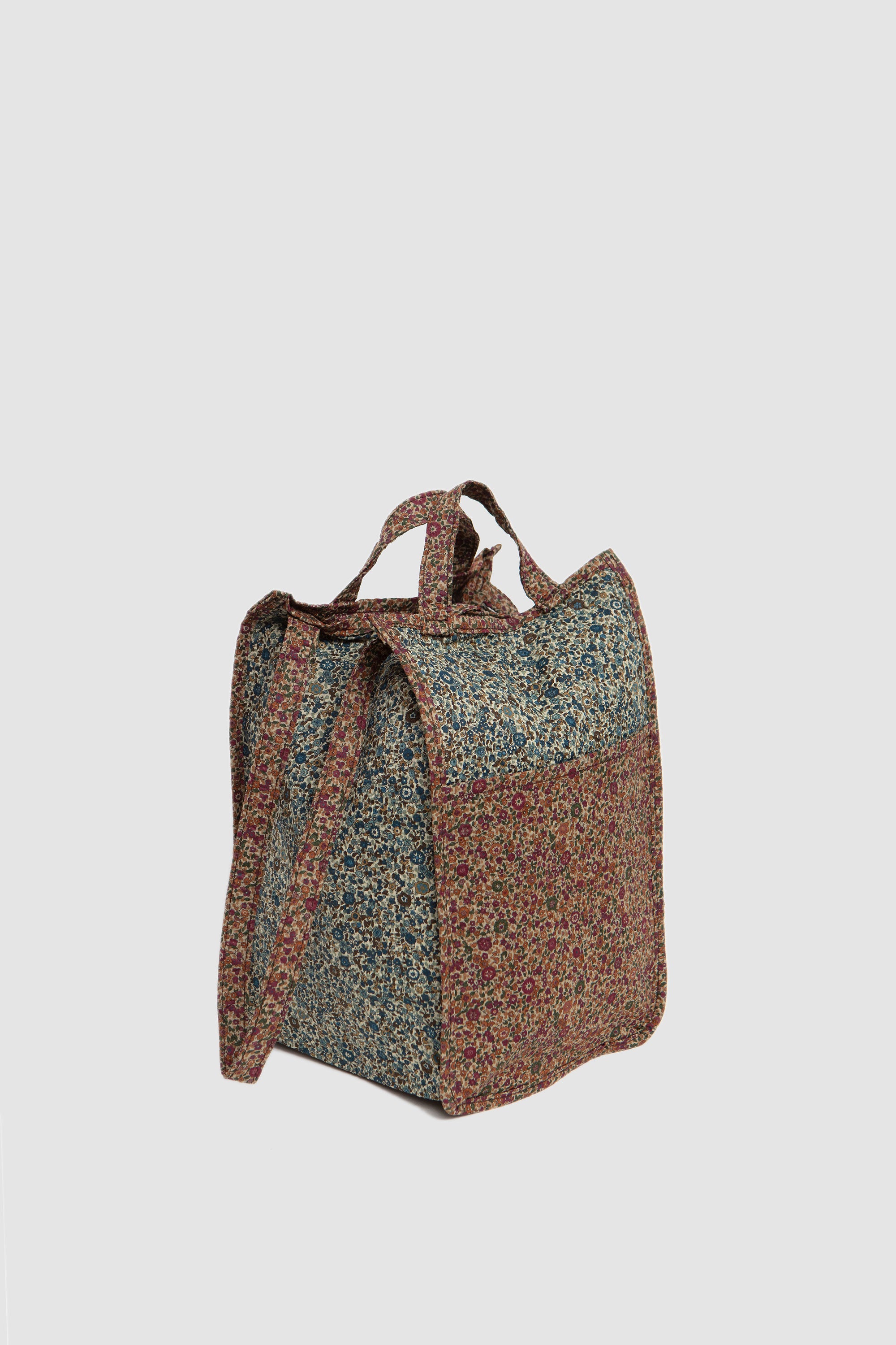 Easy Bag (M) Flower Blue_3
