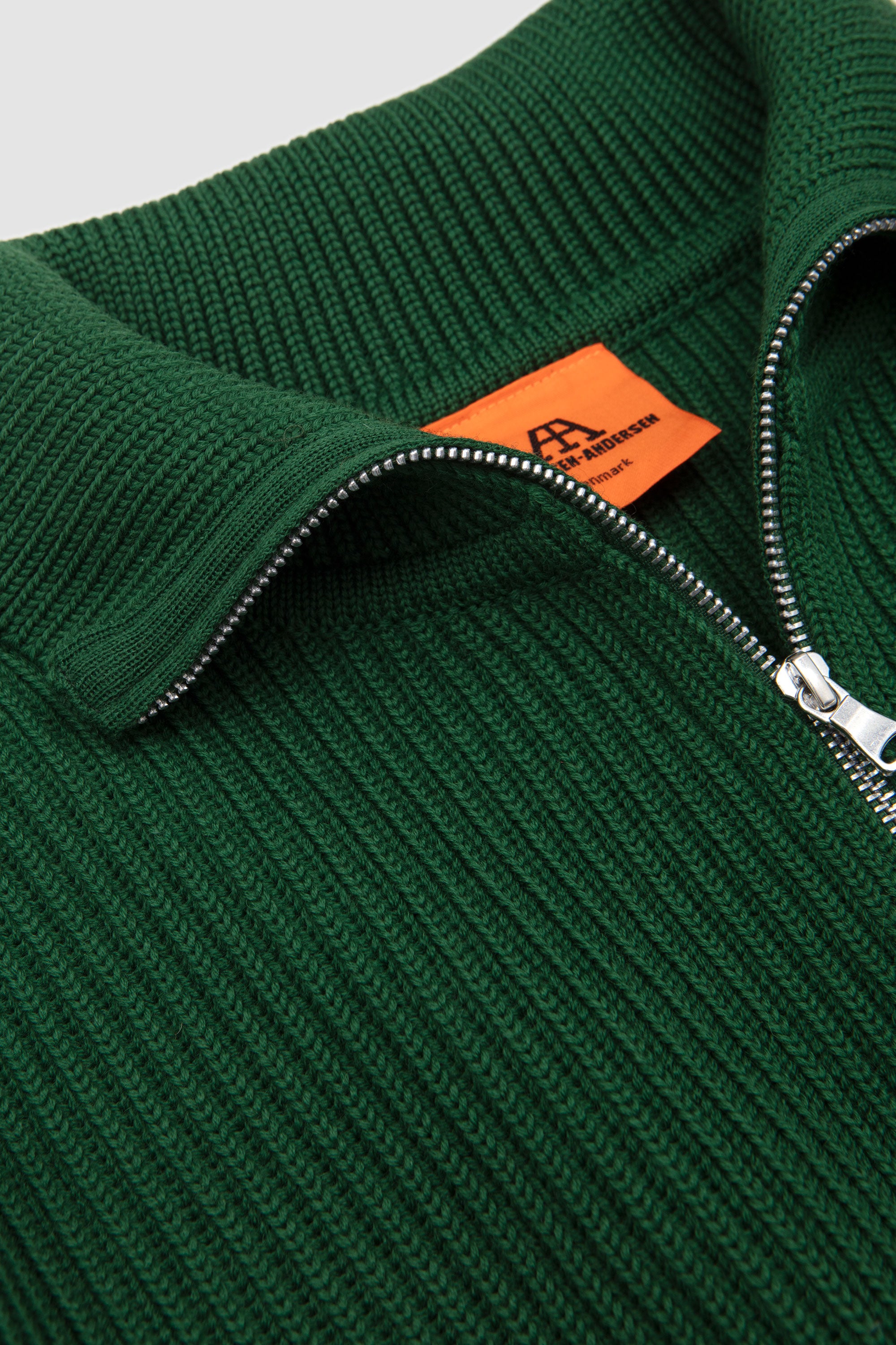 Navy Full-Zip Pockets Green