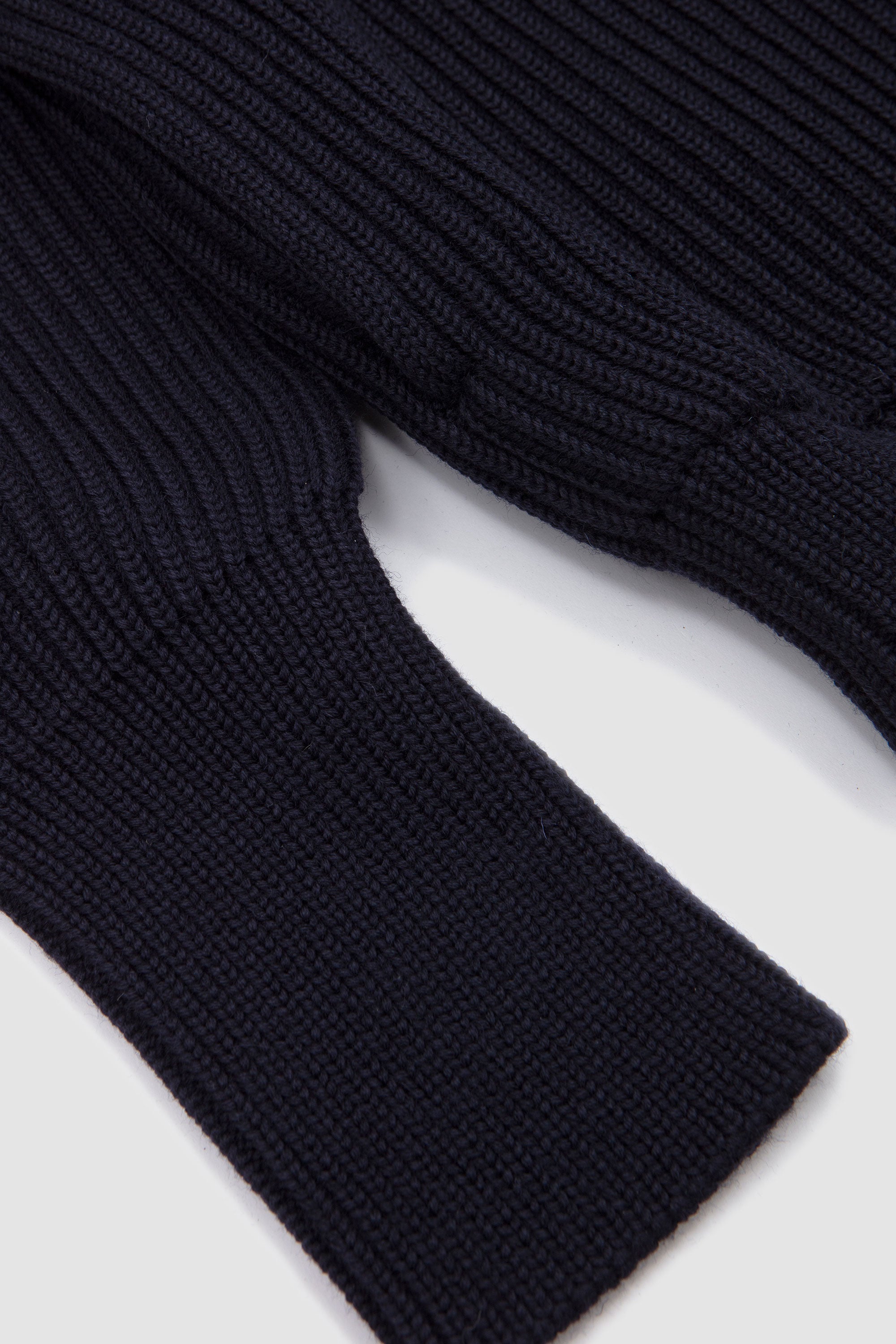 Navy Full-Zip Pockets Navy Blue