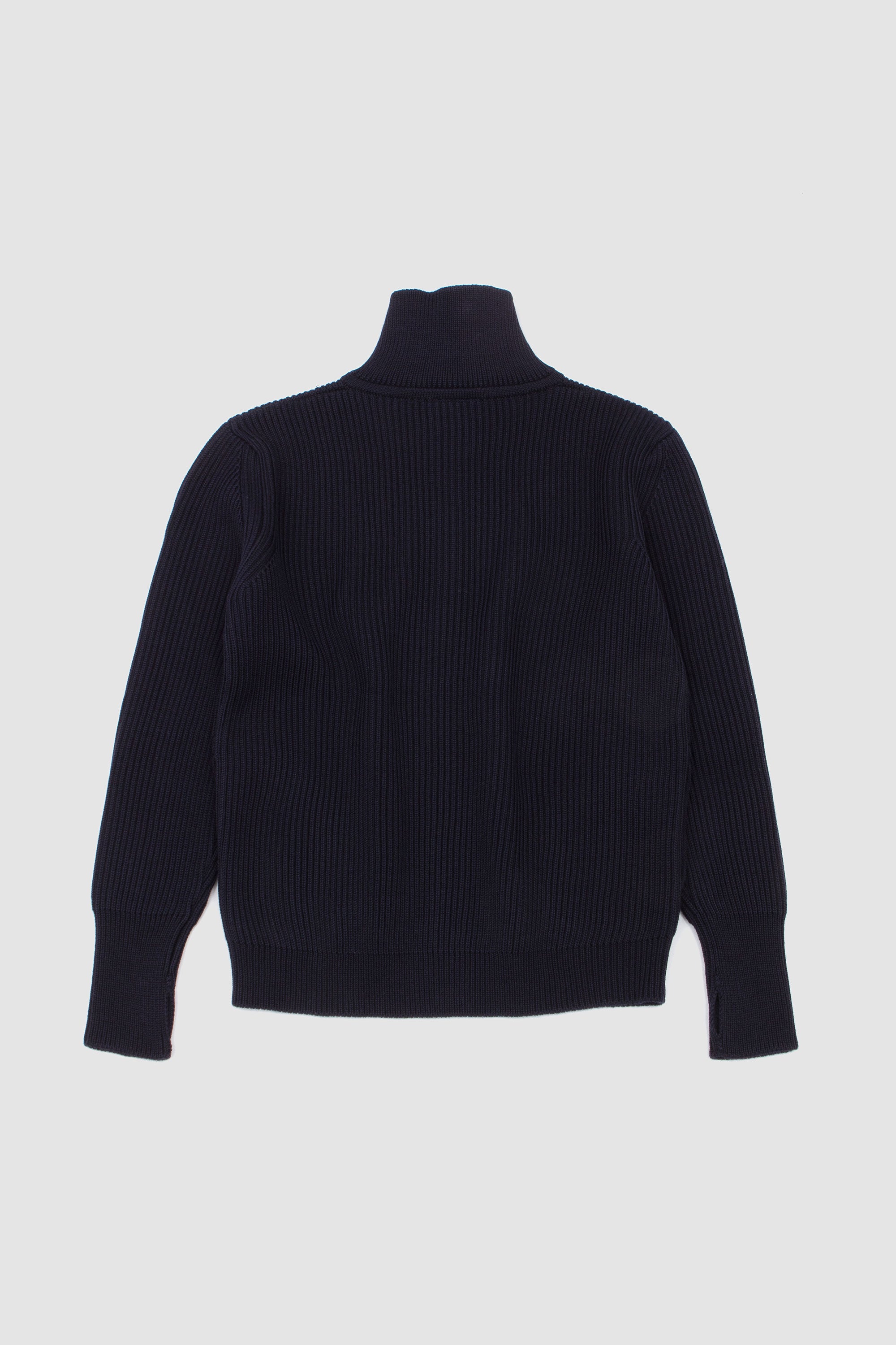 Navy Full-Zip Pockets Navy Blue_4