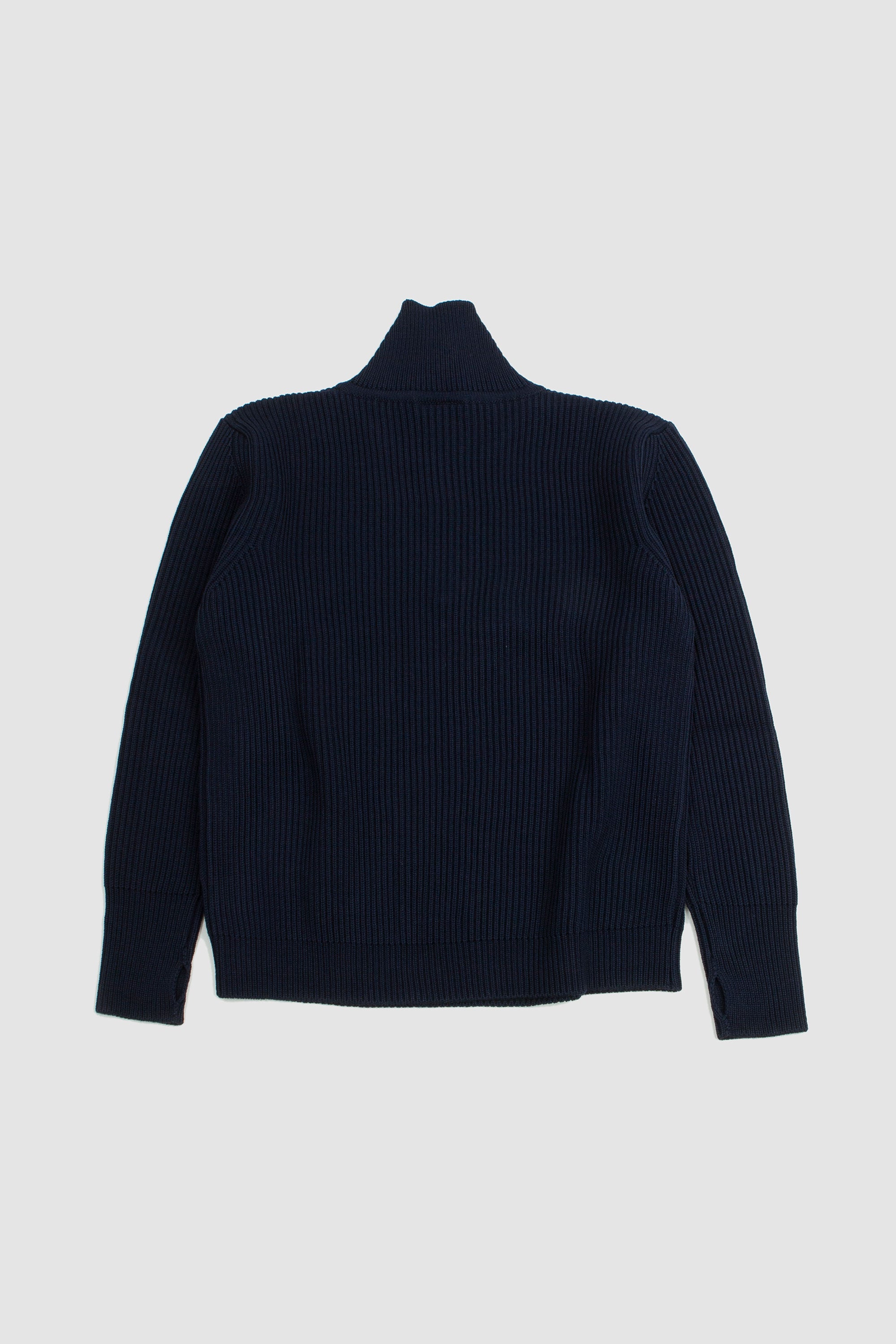 Navy Half-Zip Navy Blue_4