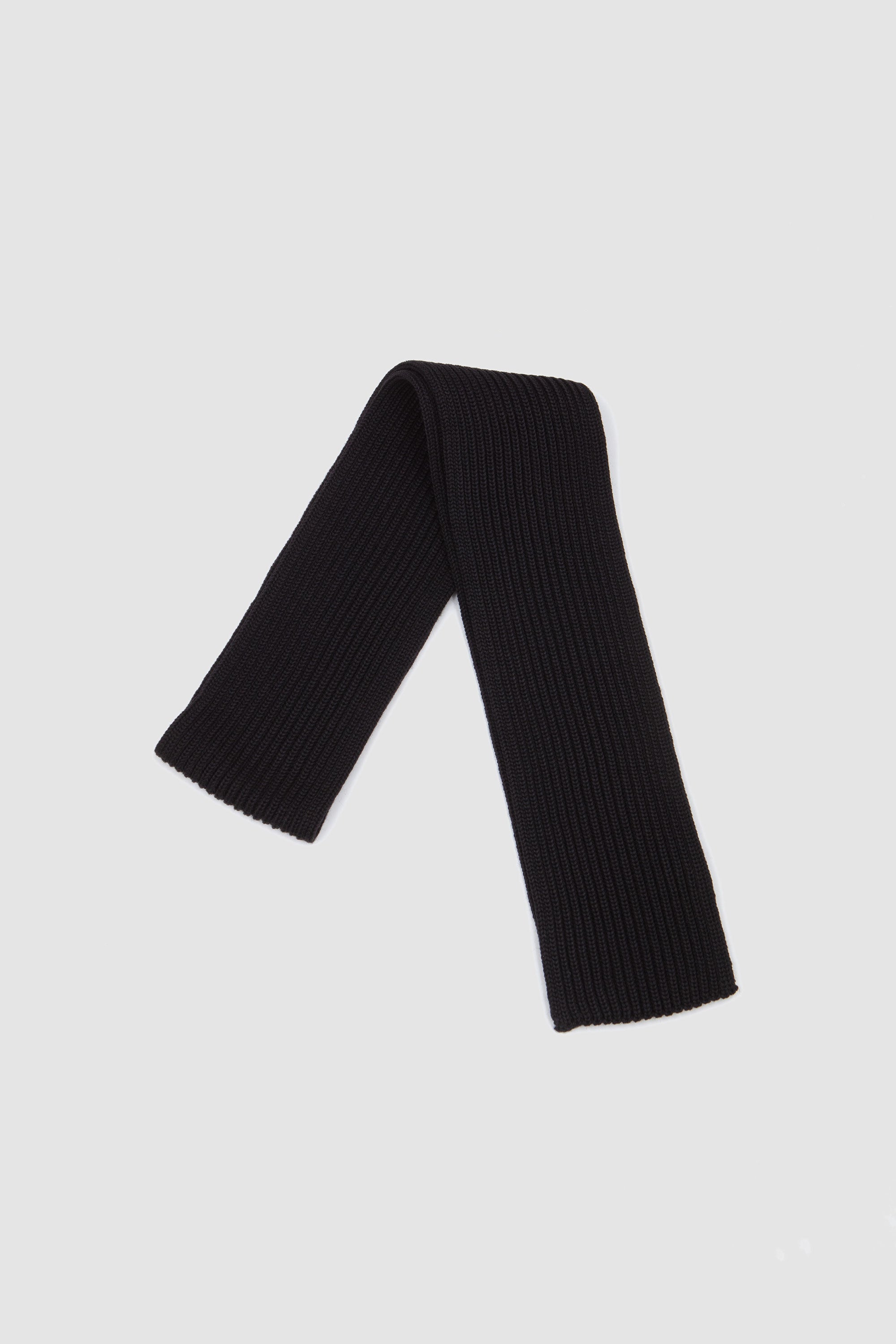 Short Scarf Black
