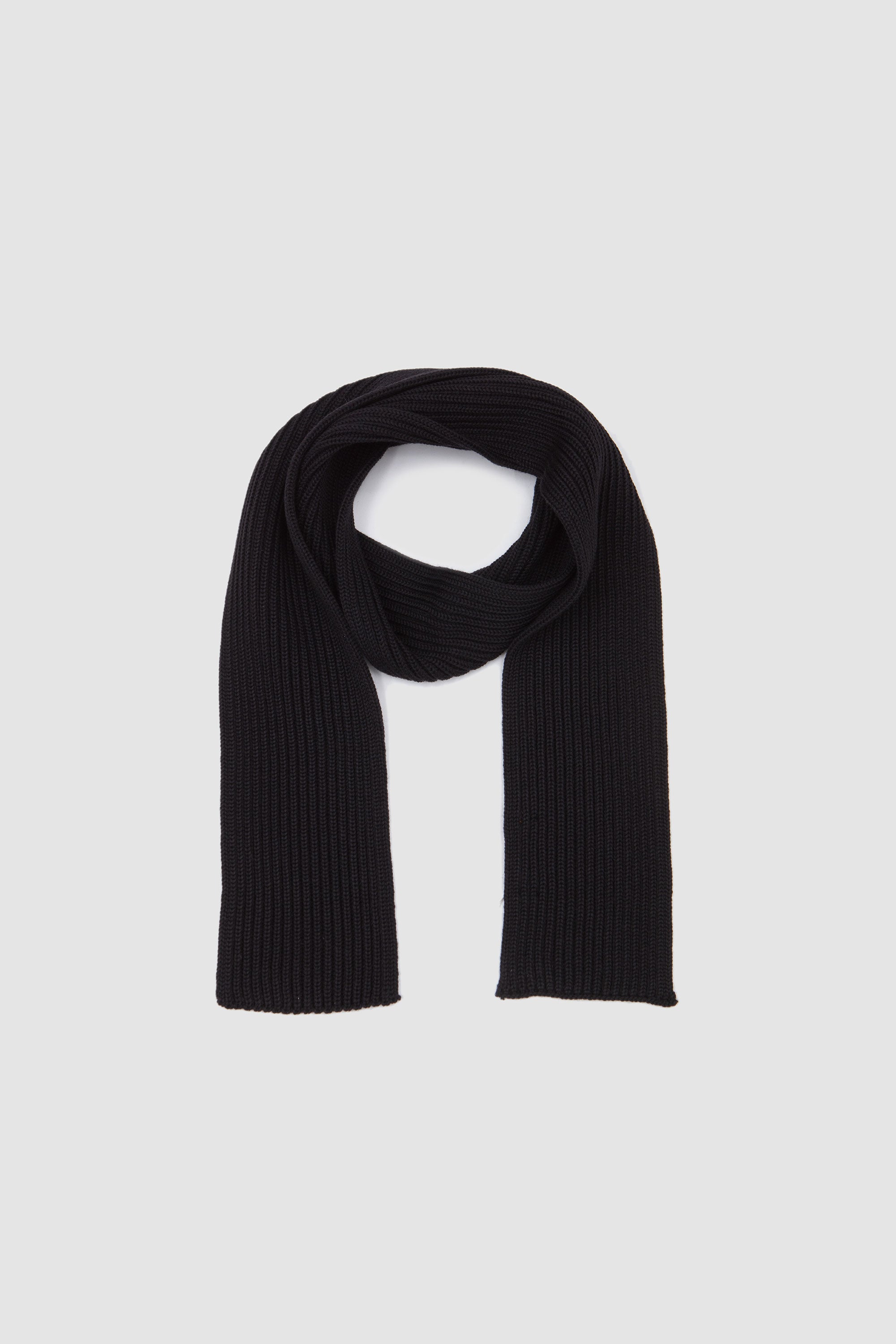 Short Scarf Black
