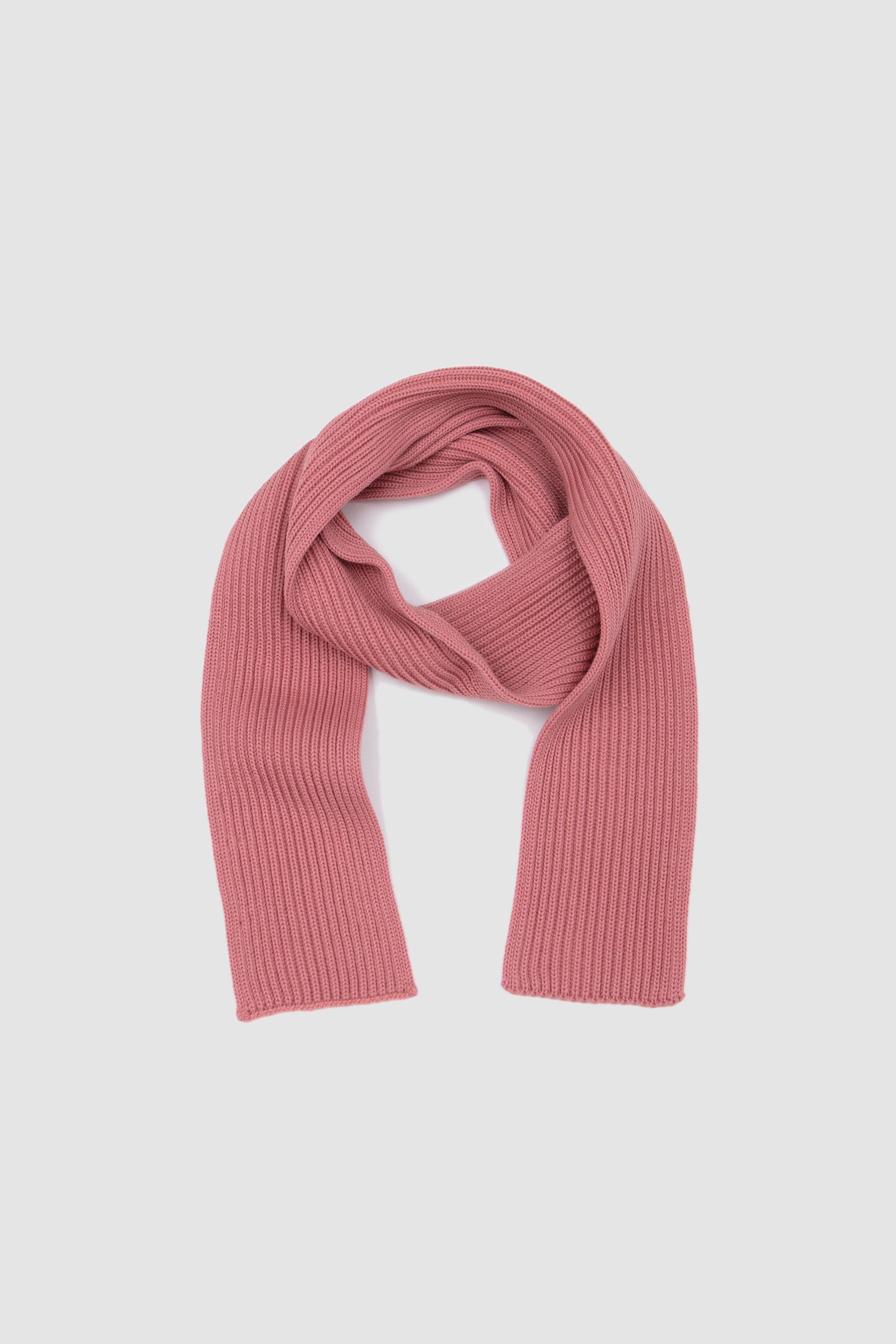 Short Scarf Lyserod