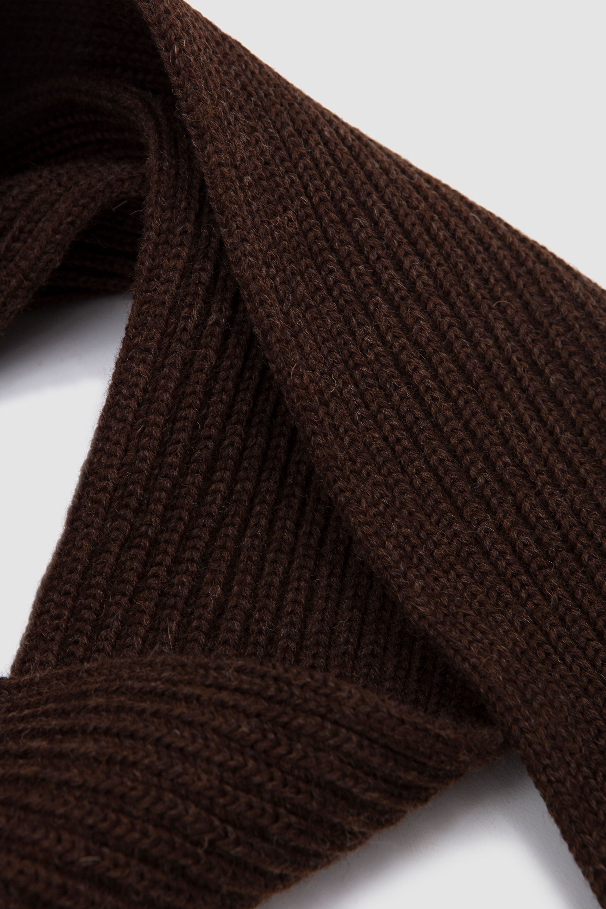 Short Scarf Natural Brown_4