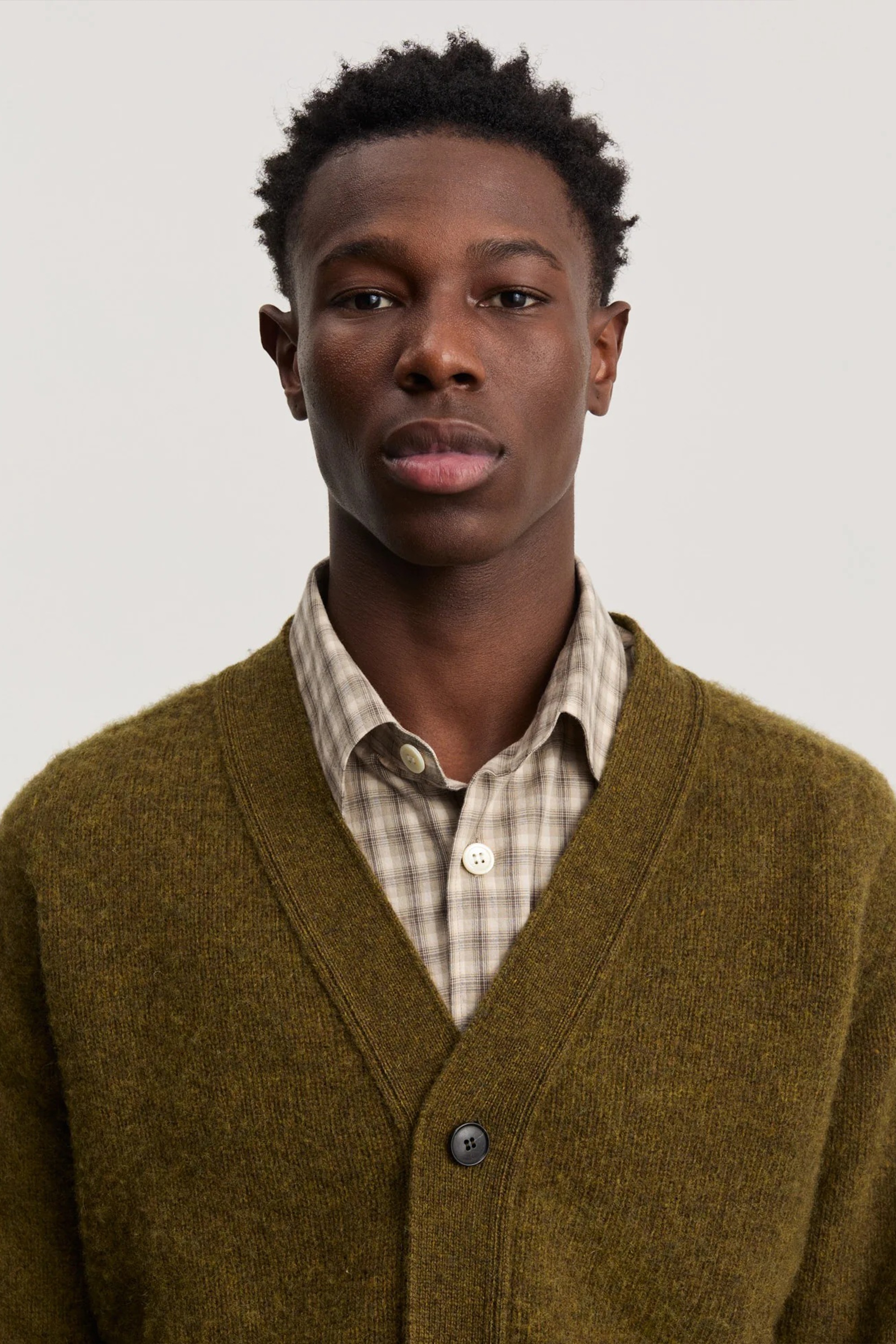 Another Cardigan 1.0 Dark Olive_5