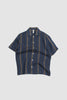 SPORTIVO STORE_Another Shirt 2.0 Blue Brown Stripe