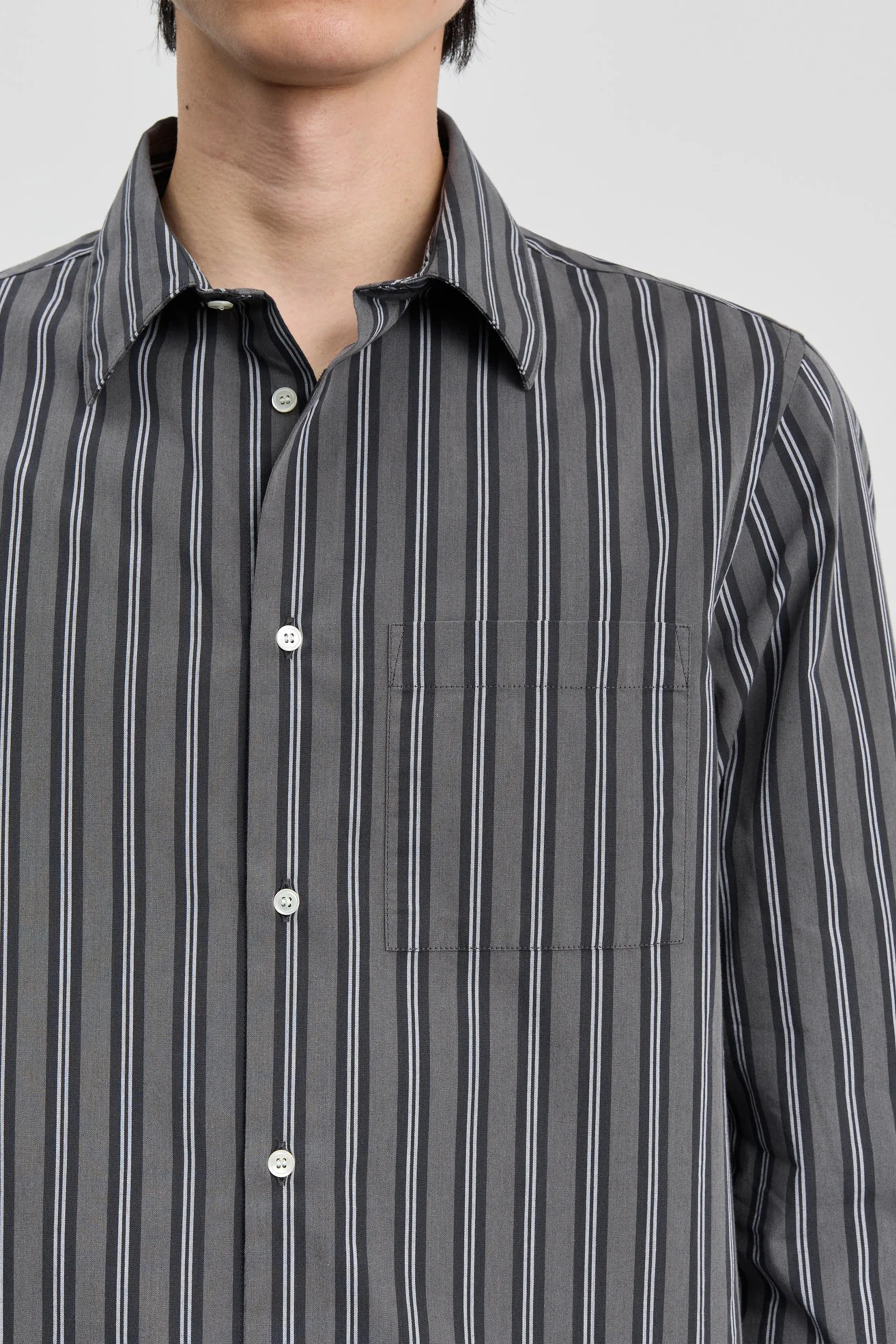 Another Shirt 3.0 Charcoal Stripe