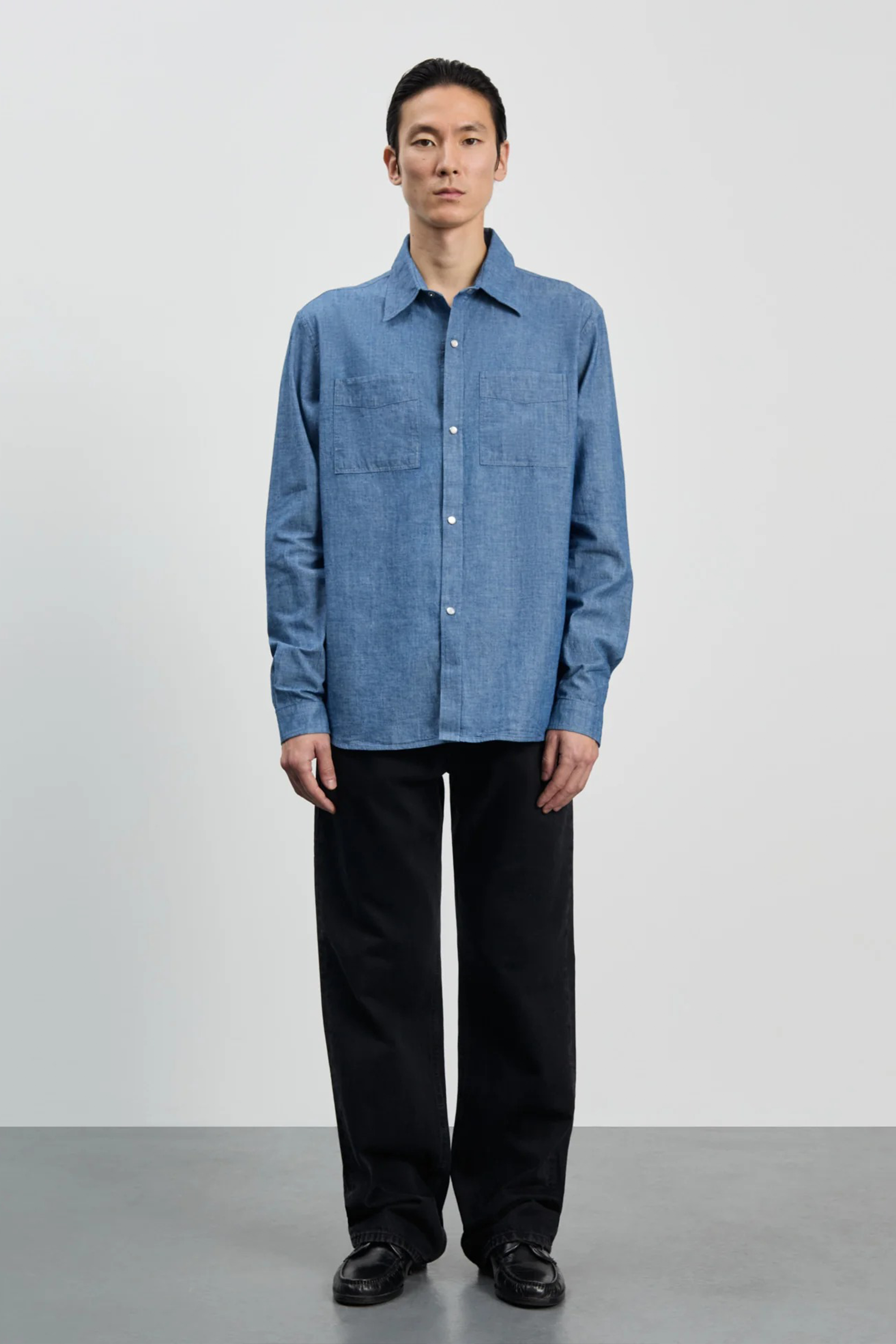 Another Shirt 5.0 Blue Chambray