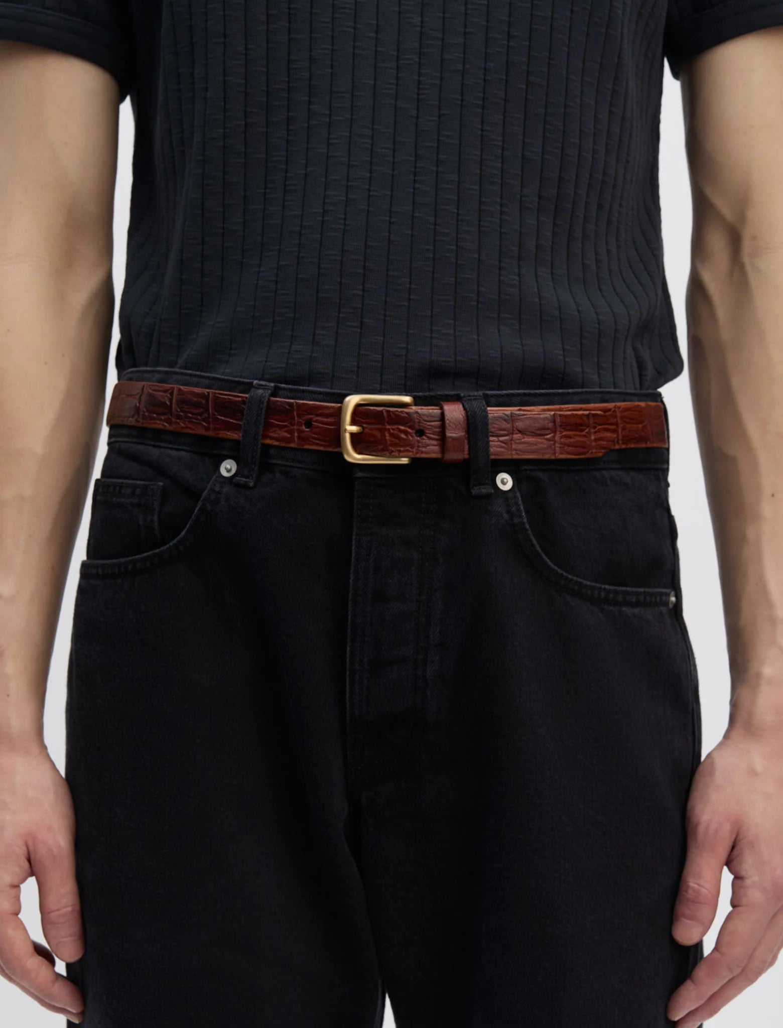 Another Belt 1.0 Brown Croc