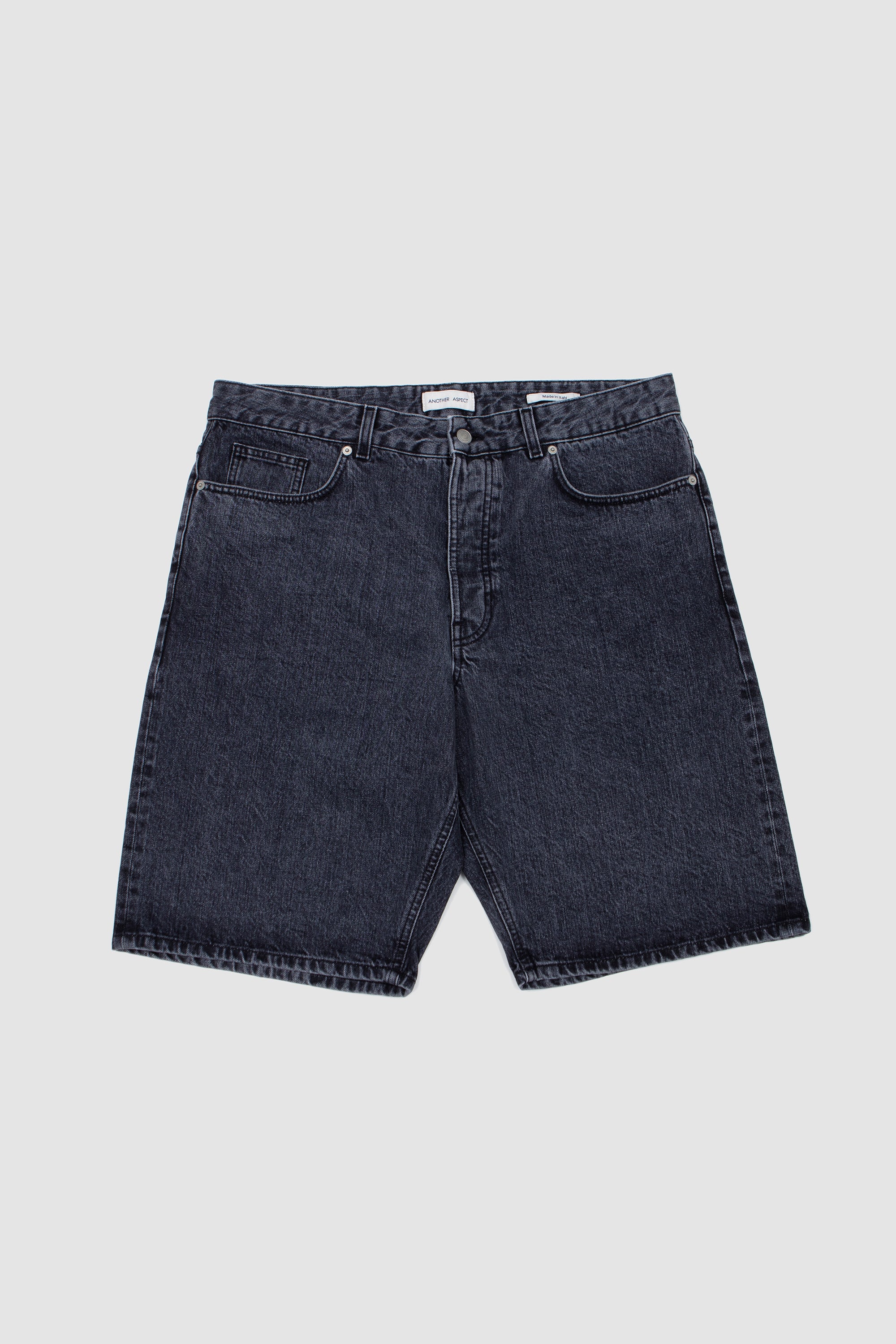 Another Denim Shorts 1.0 Faded Black_1