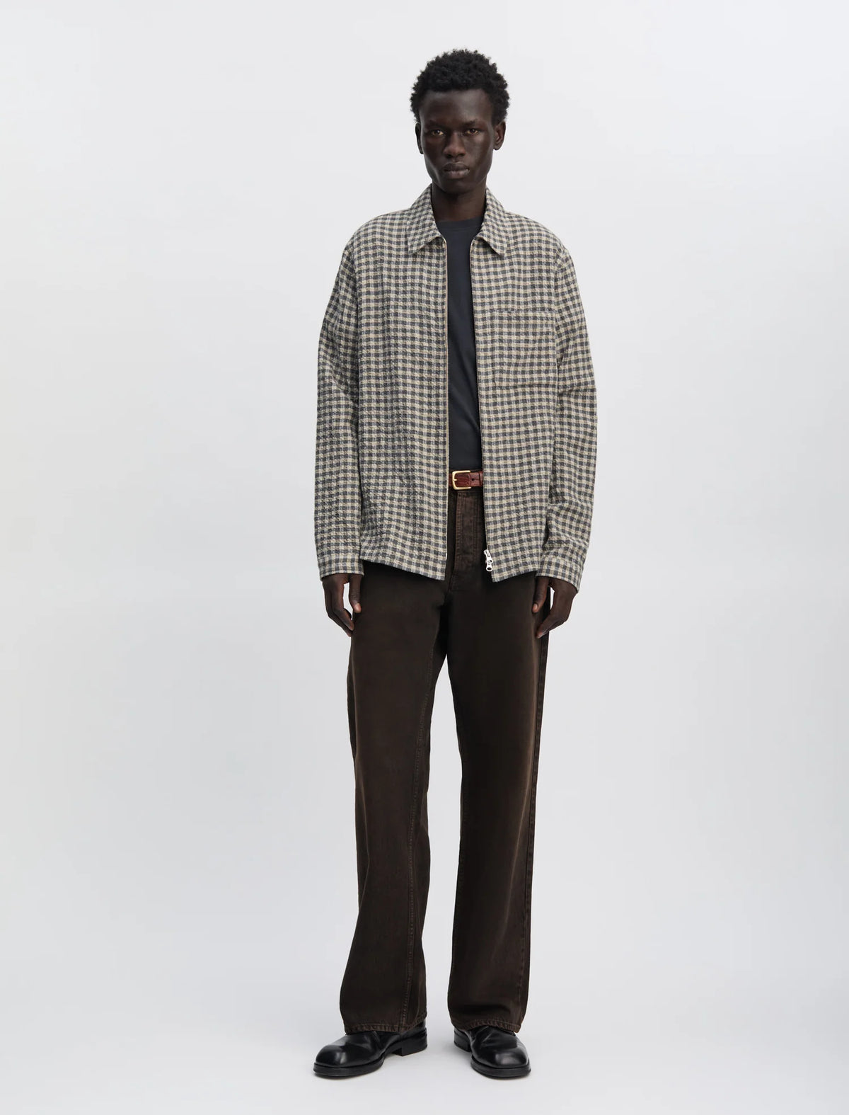Another Overshirt 1.0 JPN Blue/ Ecru Check