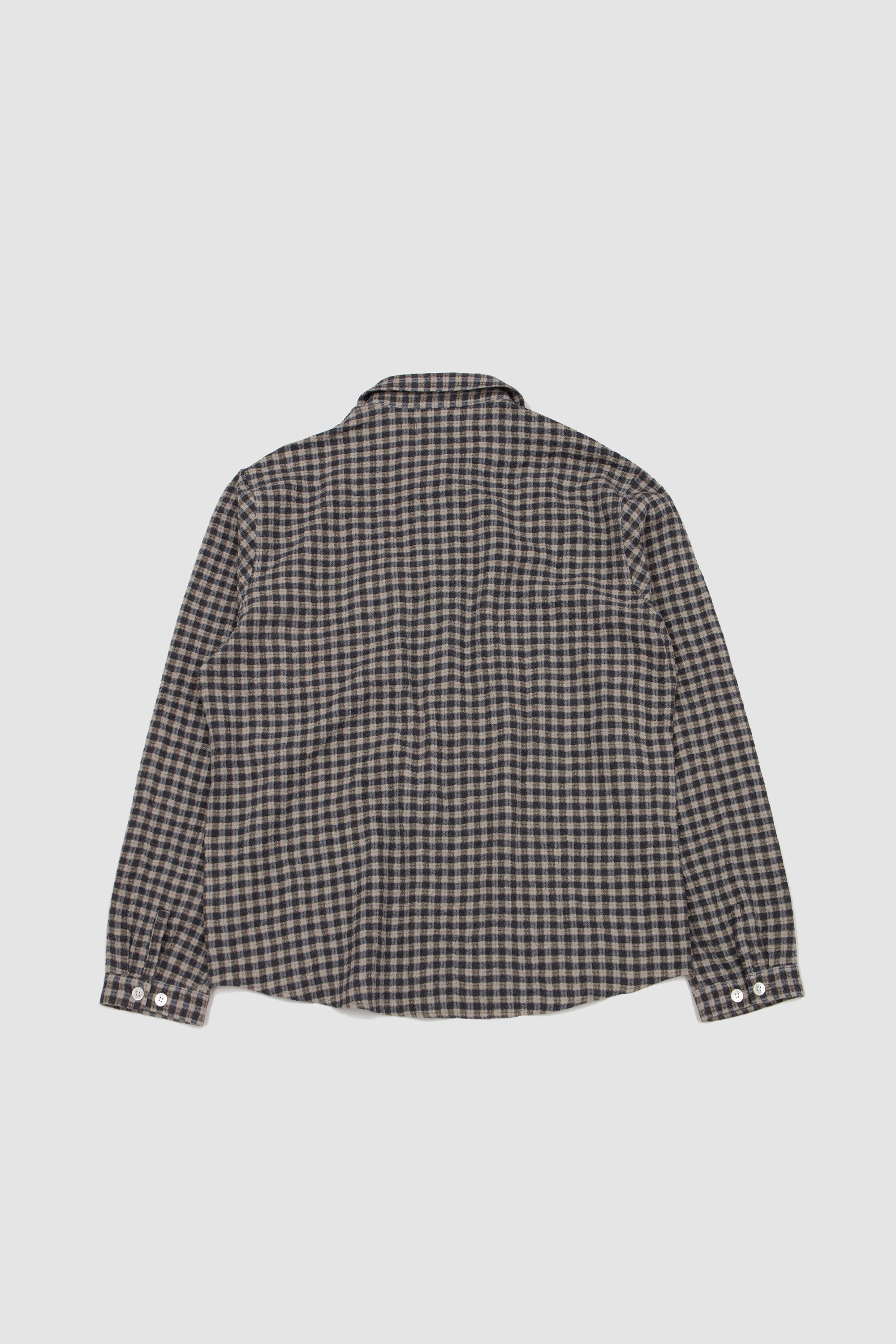 Another Overshirt 1.0 JPN Blue/ Ecru Check_4