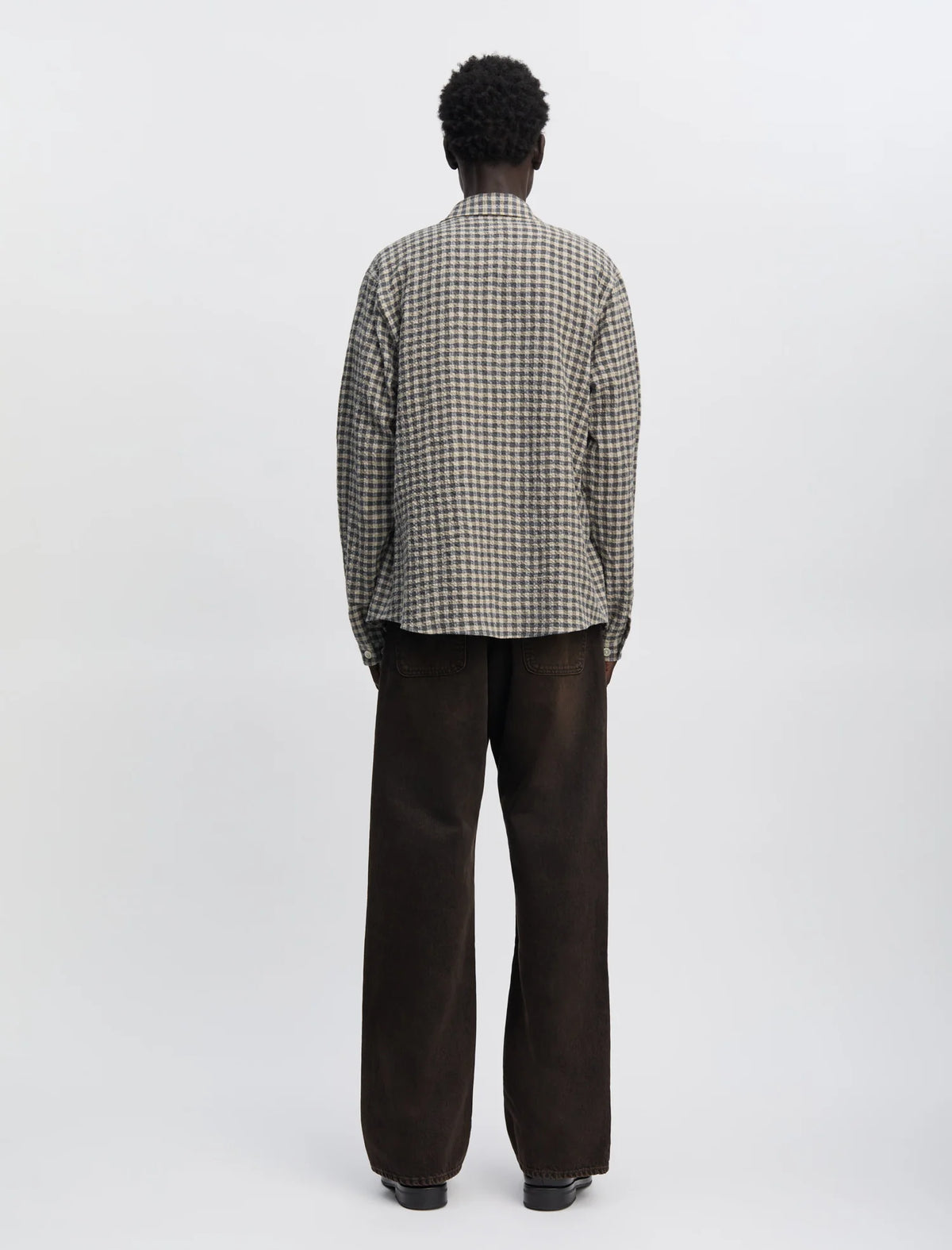 Another Overshirt 1.0 JPN Blue/ Ecru Check_4