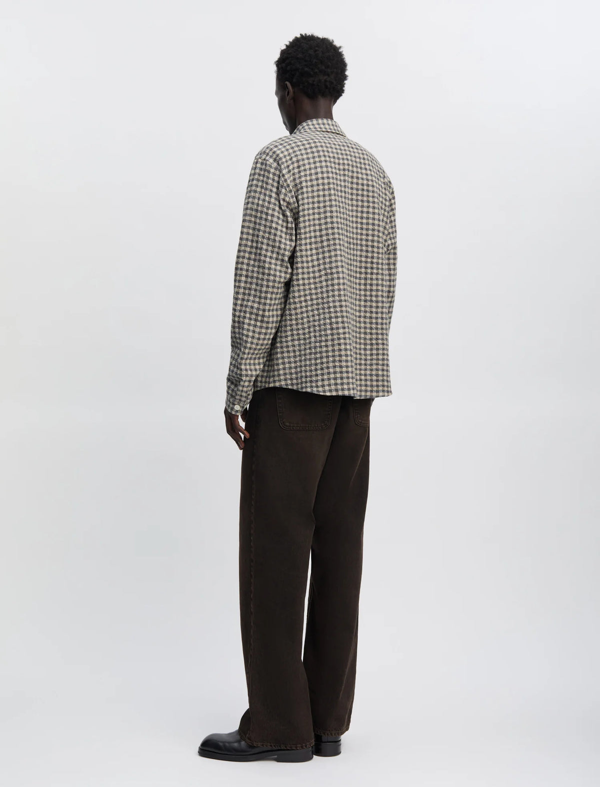 Another Overshirt 1.0 JPN Blue/ Ecru Check_5