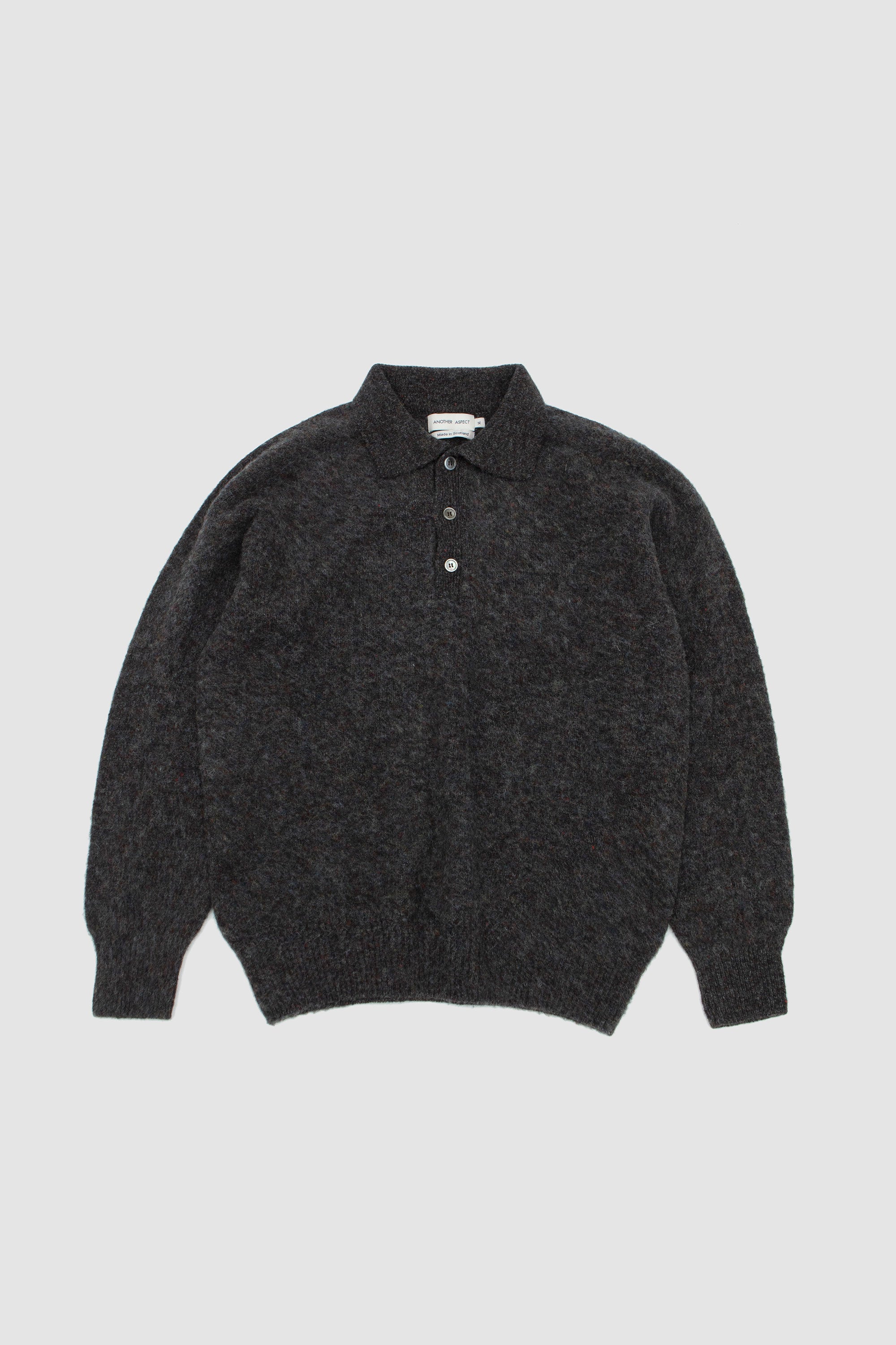 Another Polo Shirt 4.0 Grey Melange_1