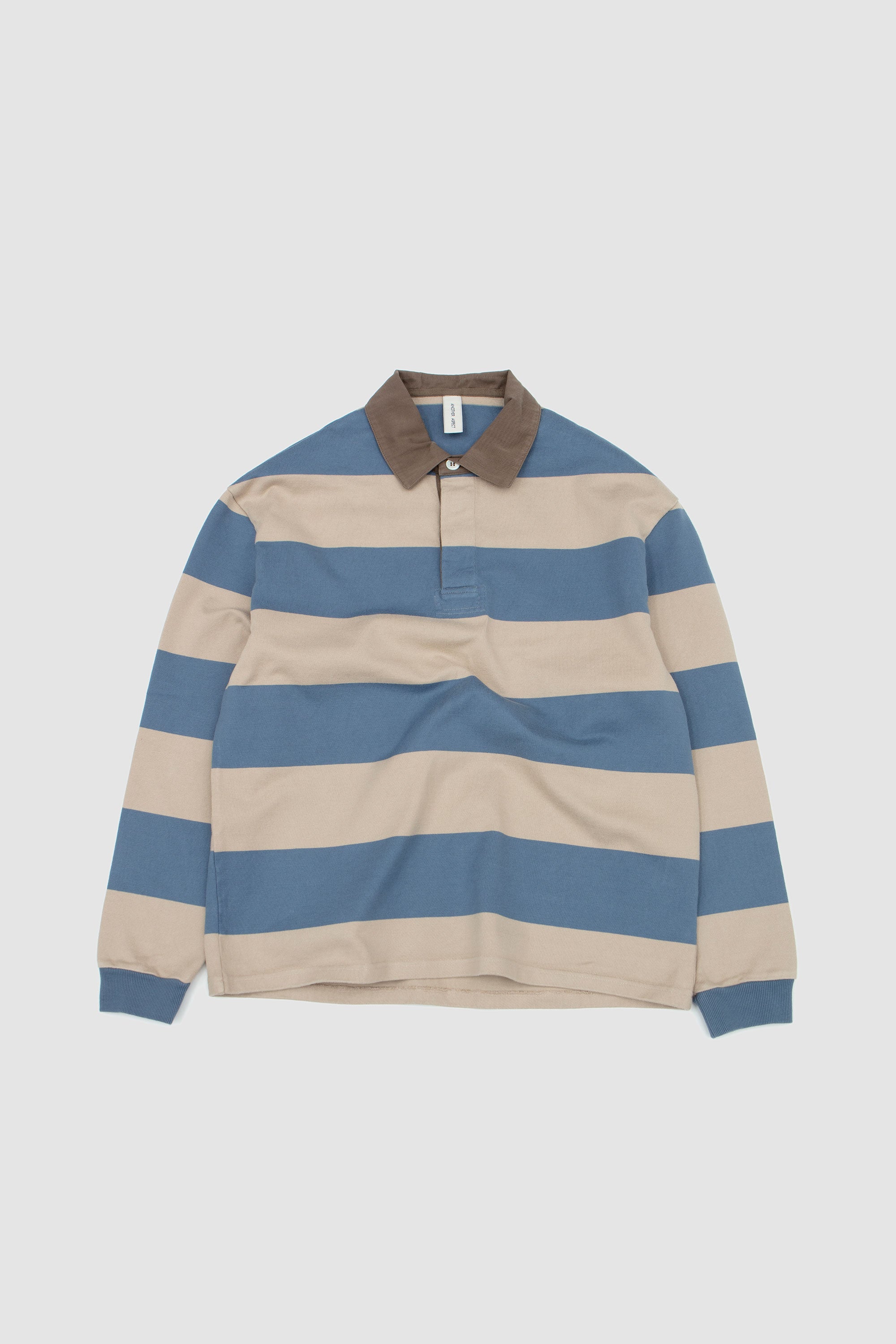 Another Rugby Polo 4.0 Blue Sand Stripe