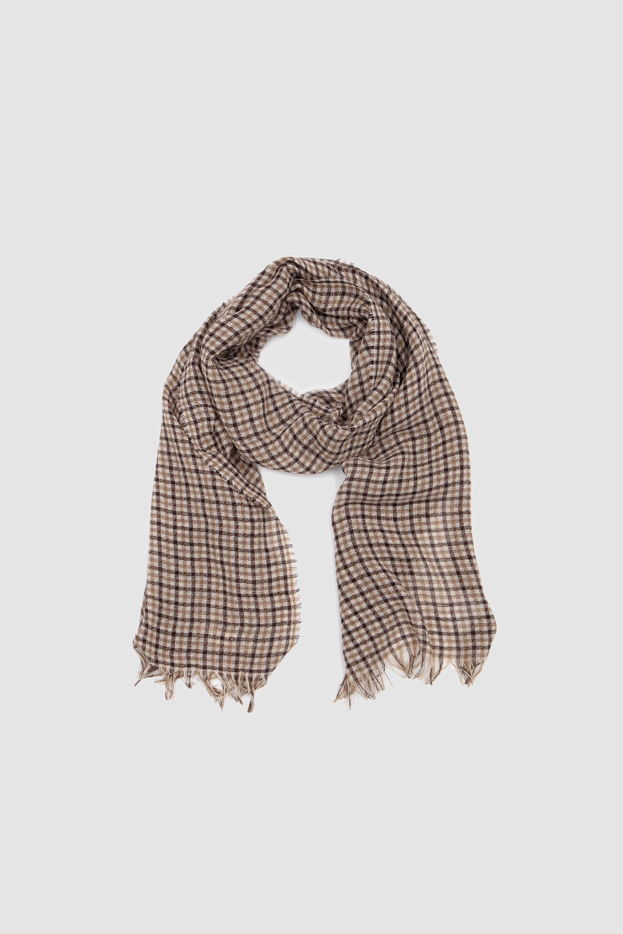 Another Scarf 1.0 Brown Check_2