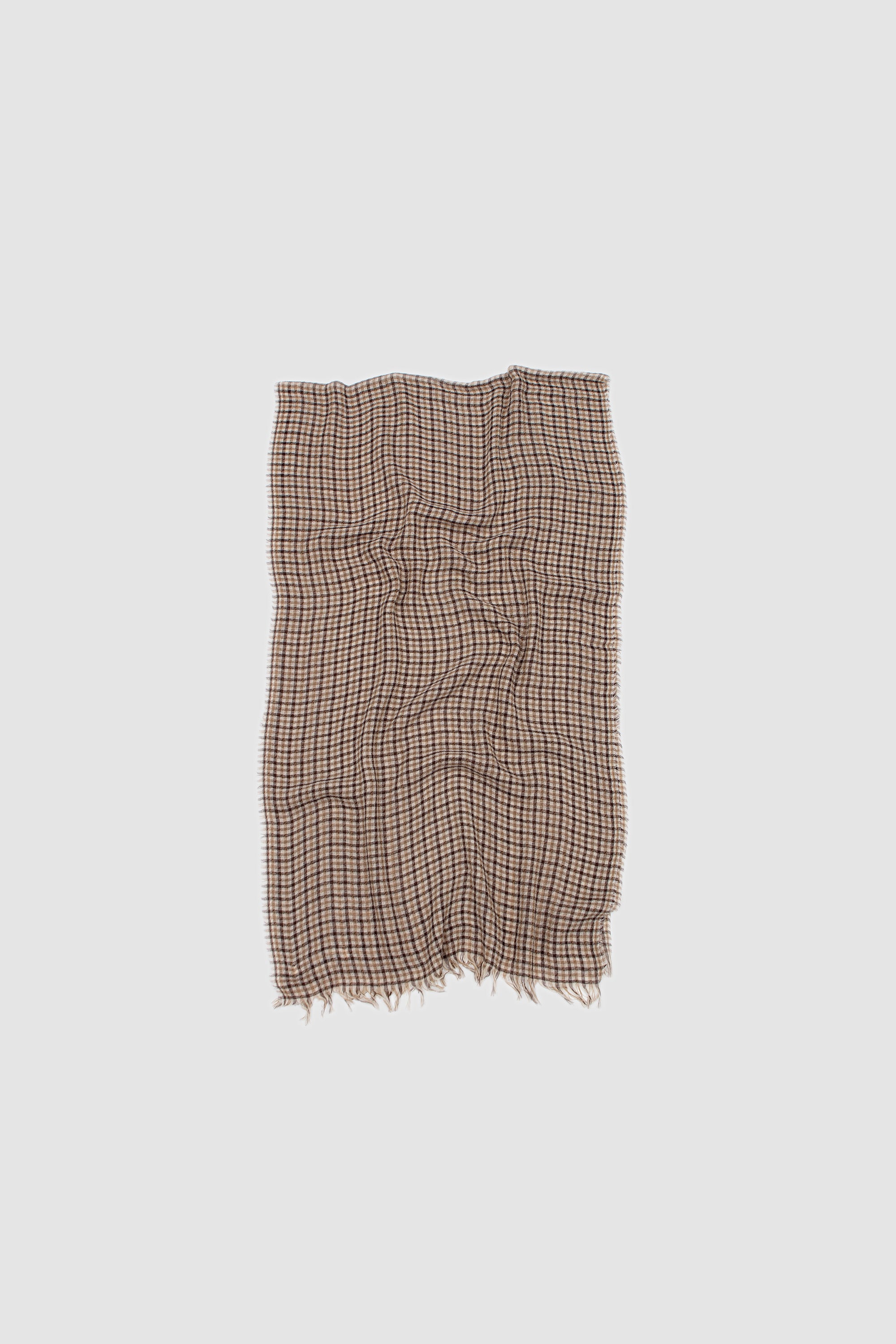 Another Scarf 1.0 Brown Check_4