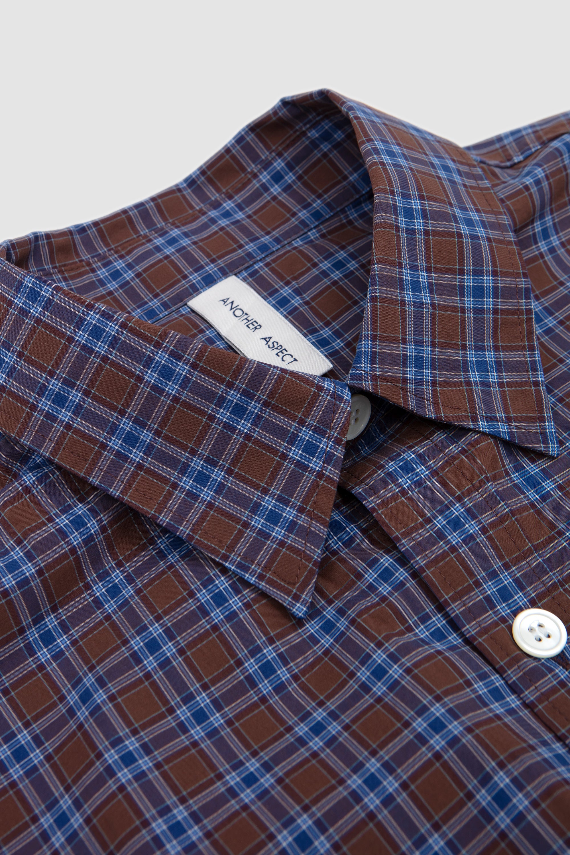 Another Shirt 4.0 Brown Blue Check_2
