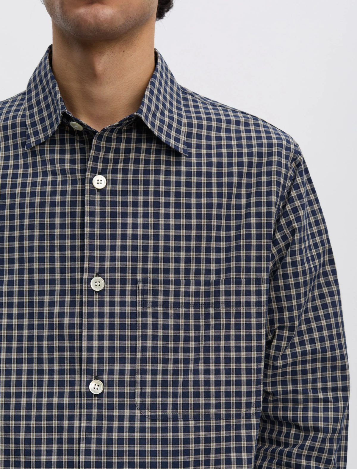 Another Shirt 4.0 JPN Blue/ White Check_6