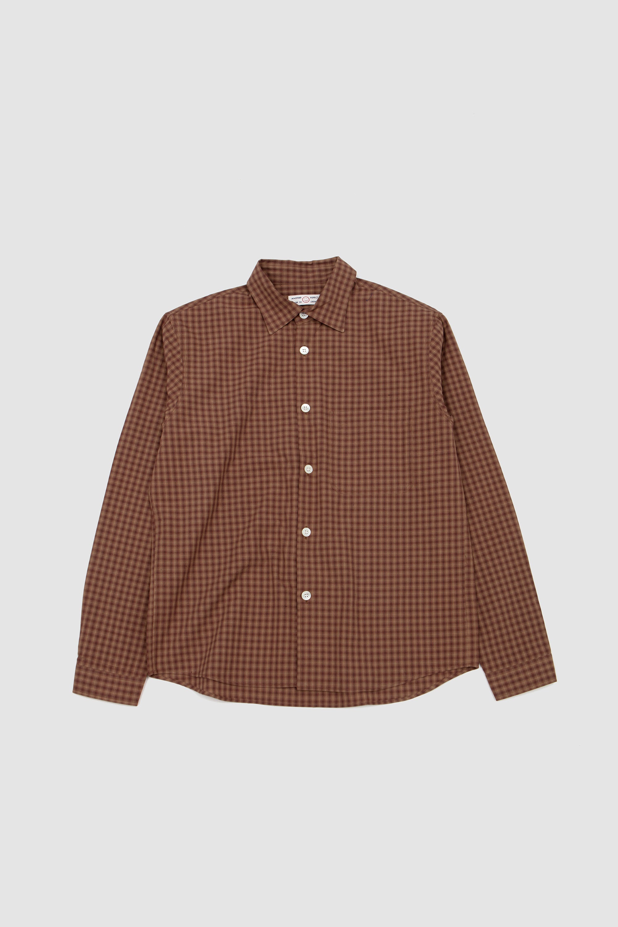 Another Shirt 4.0 JPN Brown Check_1