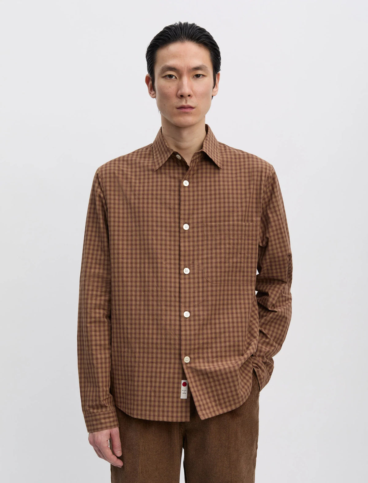 Another Shirt 4.0 JPN Brown Check_1