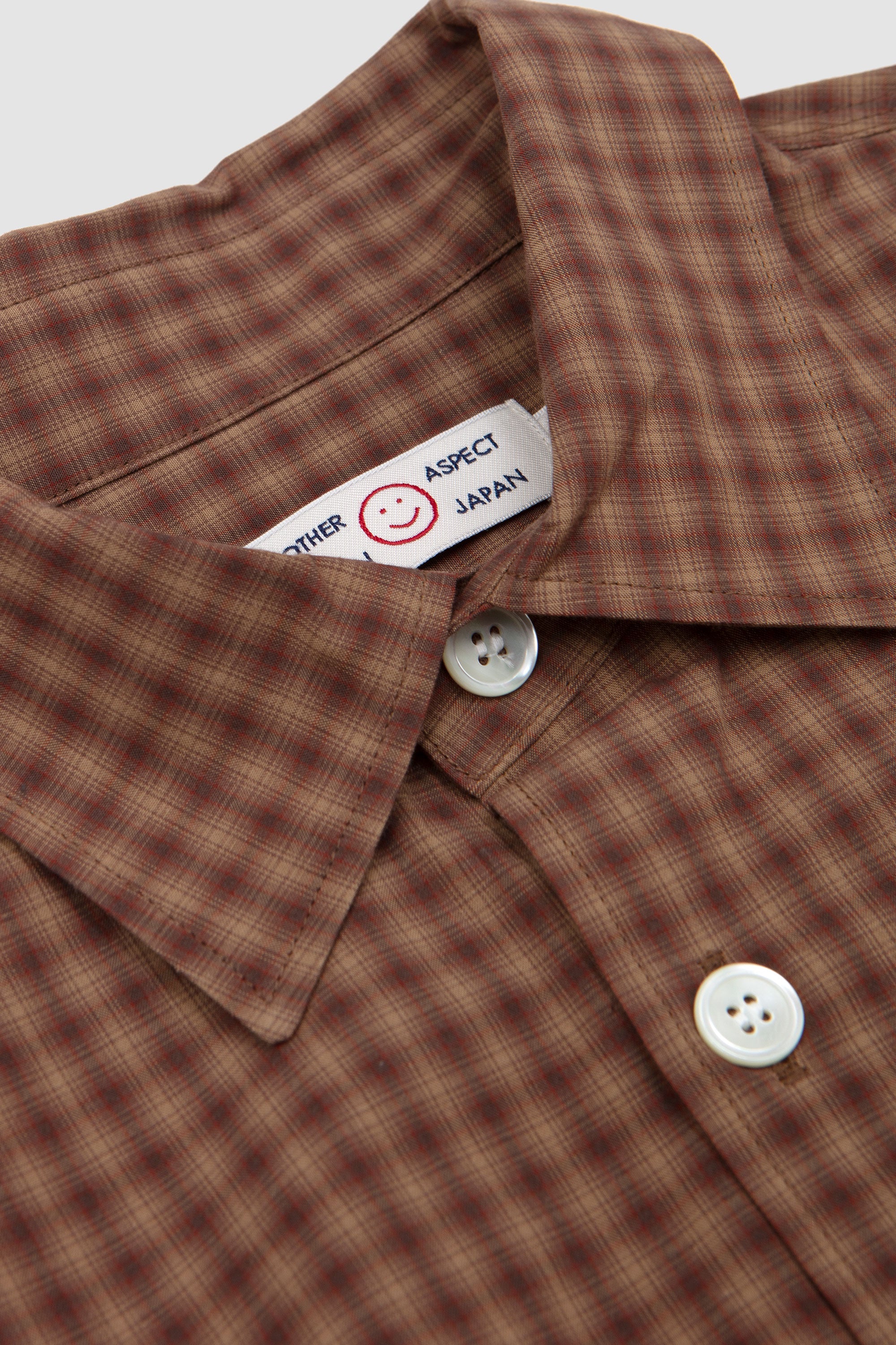 Another Shirt 4.0 JPN Brown Check_2