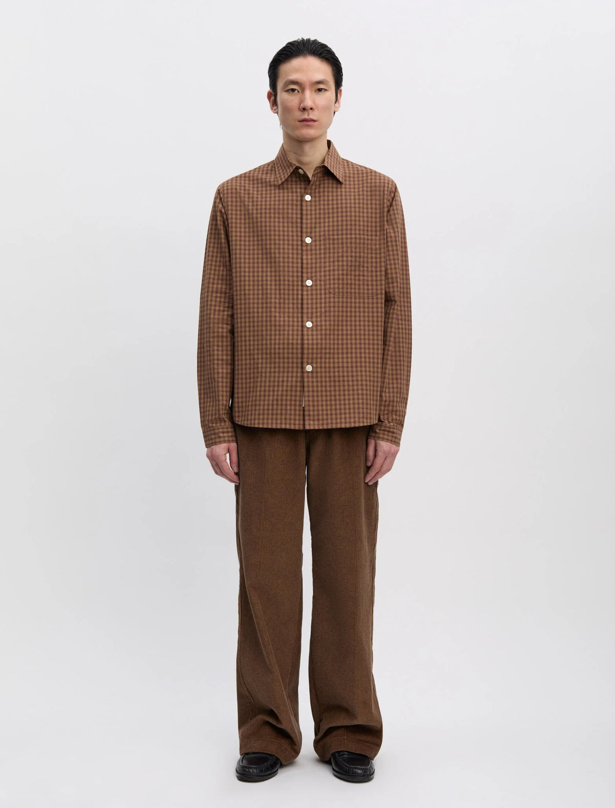 Another Shirt 4.0 JPN Brown Check