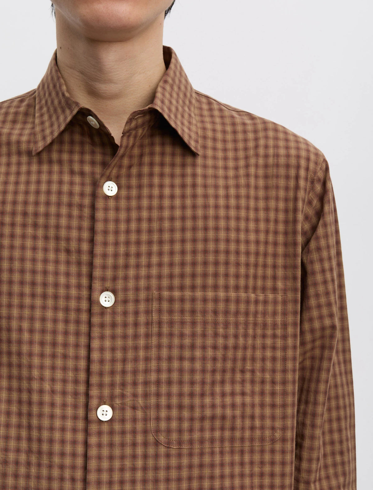 Another Shirt 4.0 JPN Brown Check_6