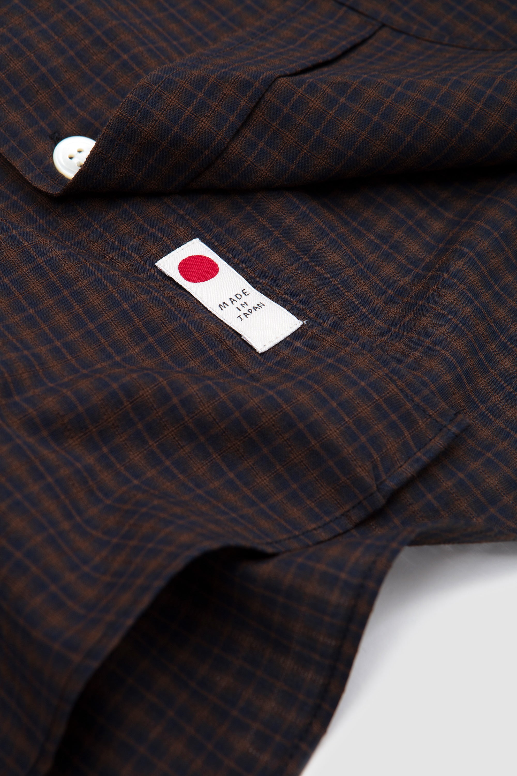 Another Shirt 4.0 JPN Navy/ Brown Check