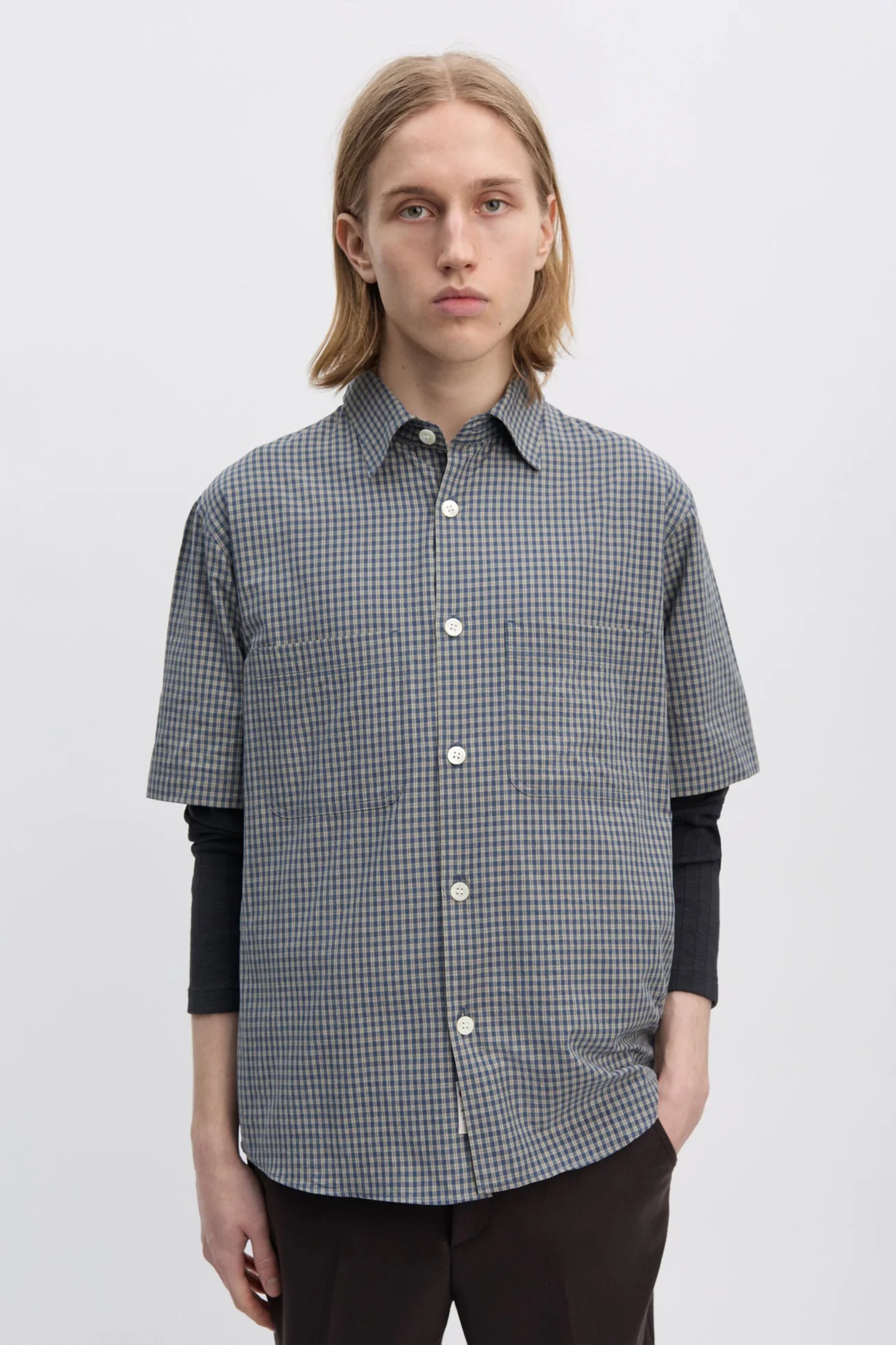 Another Shirt 4.1 JPN Blue Check